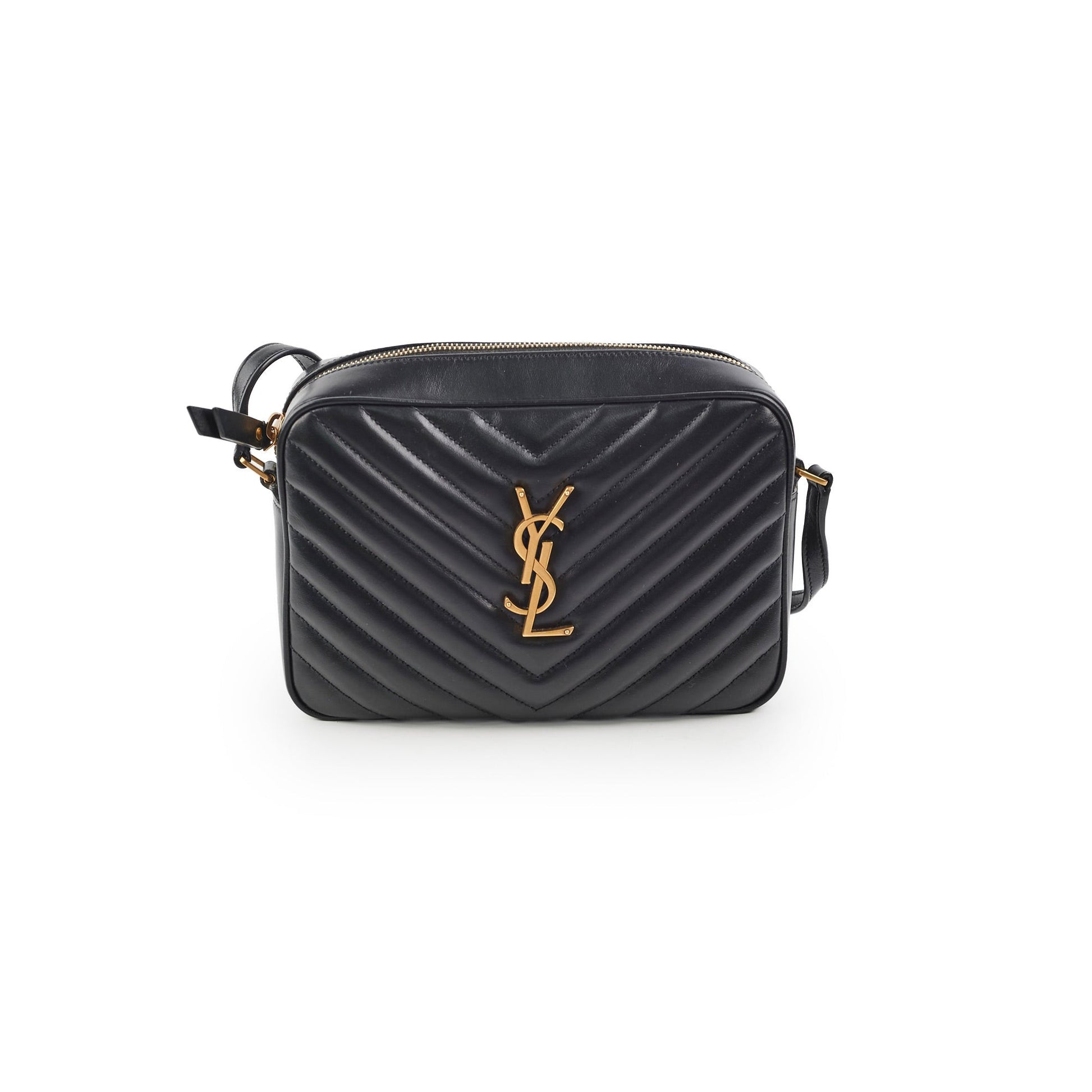 YSL Saint Laurent Camera Crossbody Bag Black