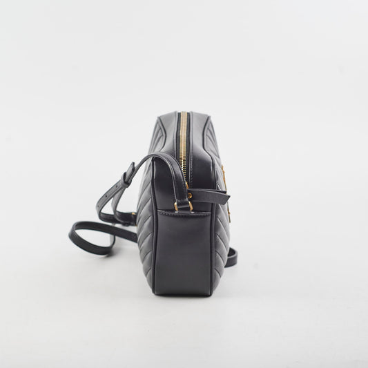YSL Saint Laurent Camera Crossbody Bag Black