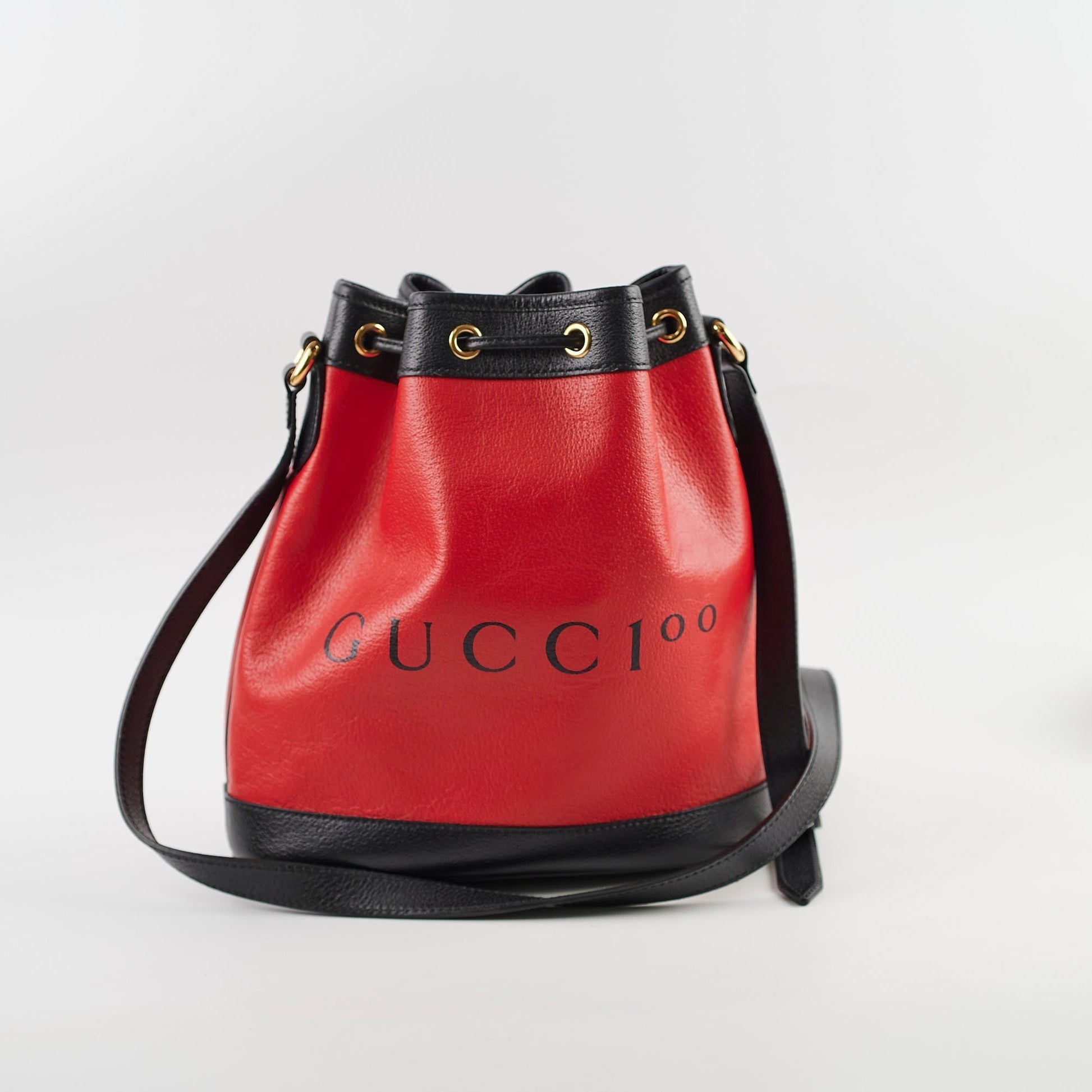 Gucci Ophidia Bag Black Red Shoulder Bag