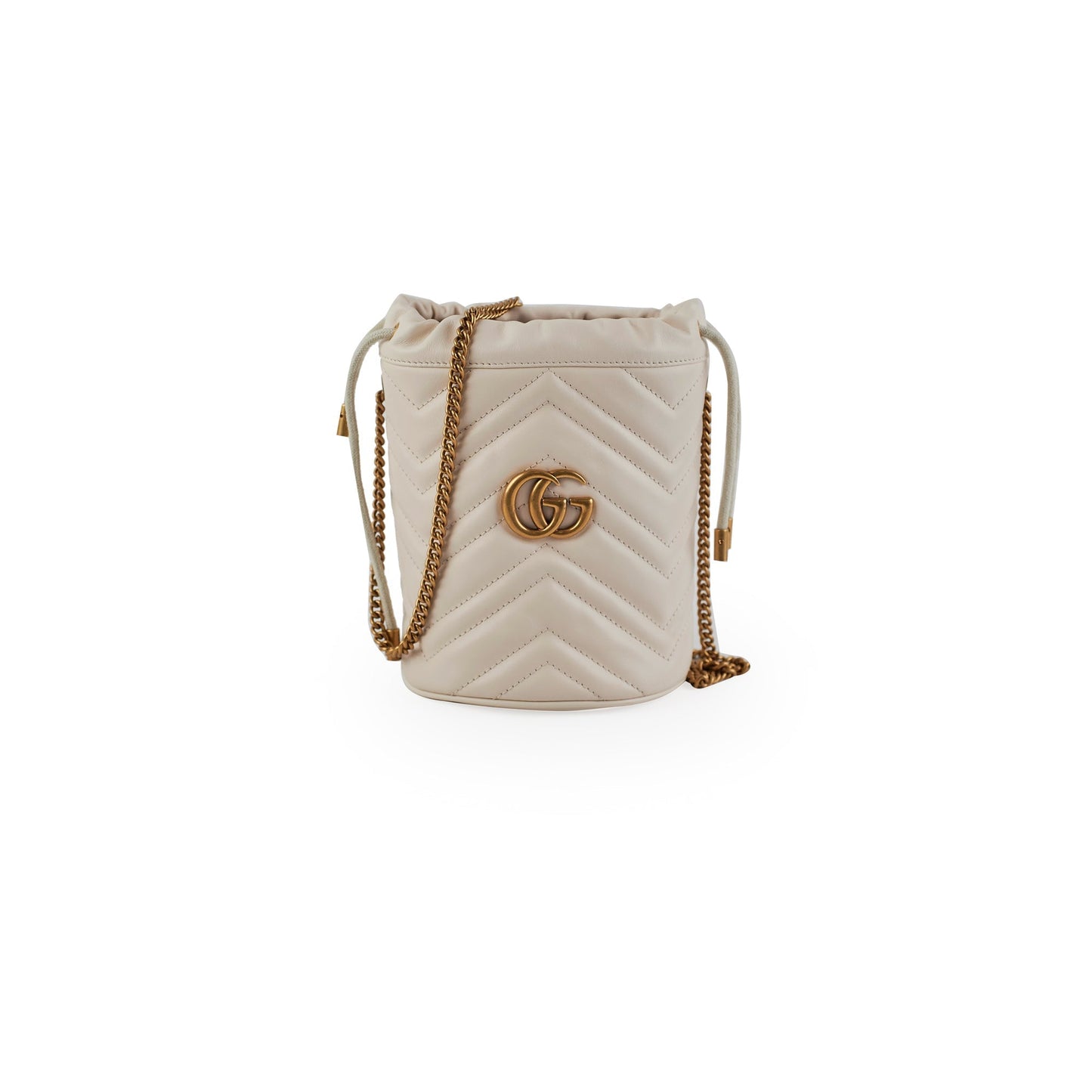 Gucci Marmont Bag Hold Al White Mini Crossbody Bag