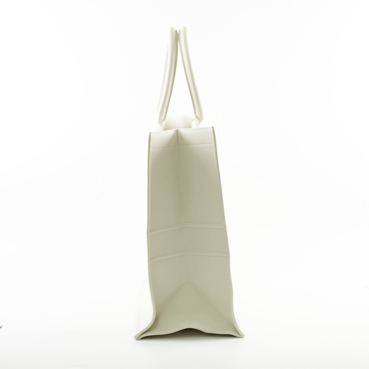 Dior Christian Book Tote White Large Tote Bag
