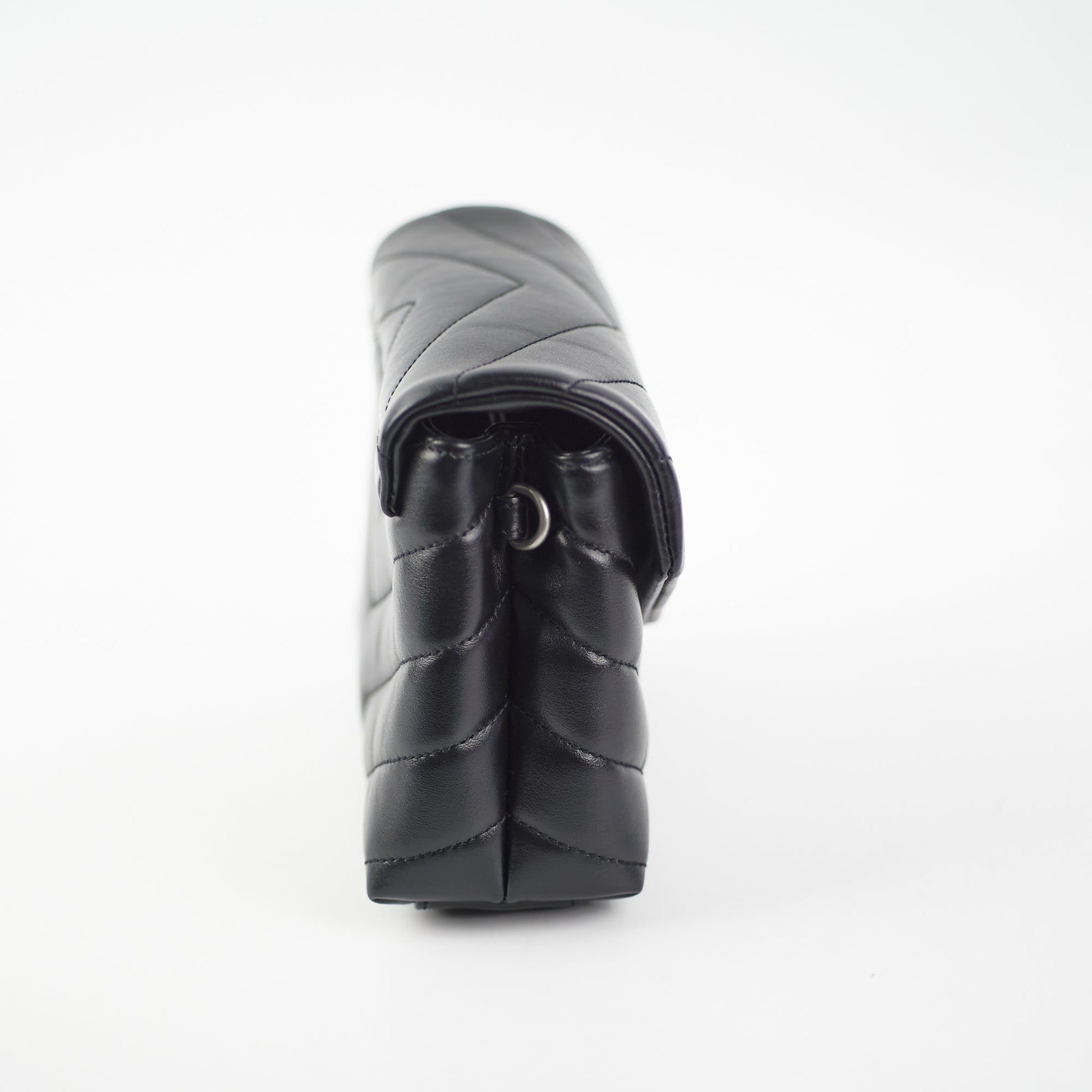 YSL Saint Laurent Item Lou Lou Crossbody Bag Black Toy