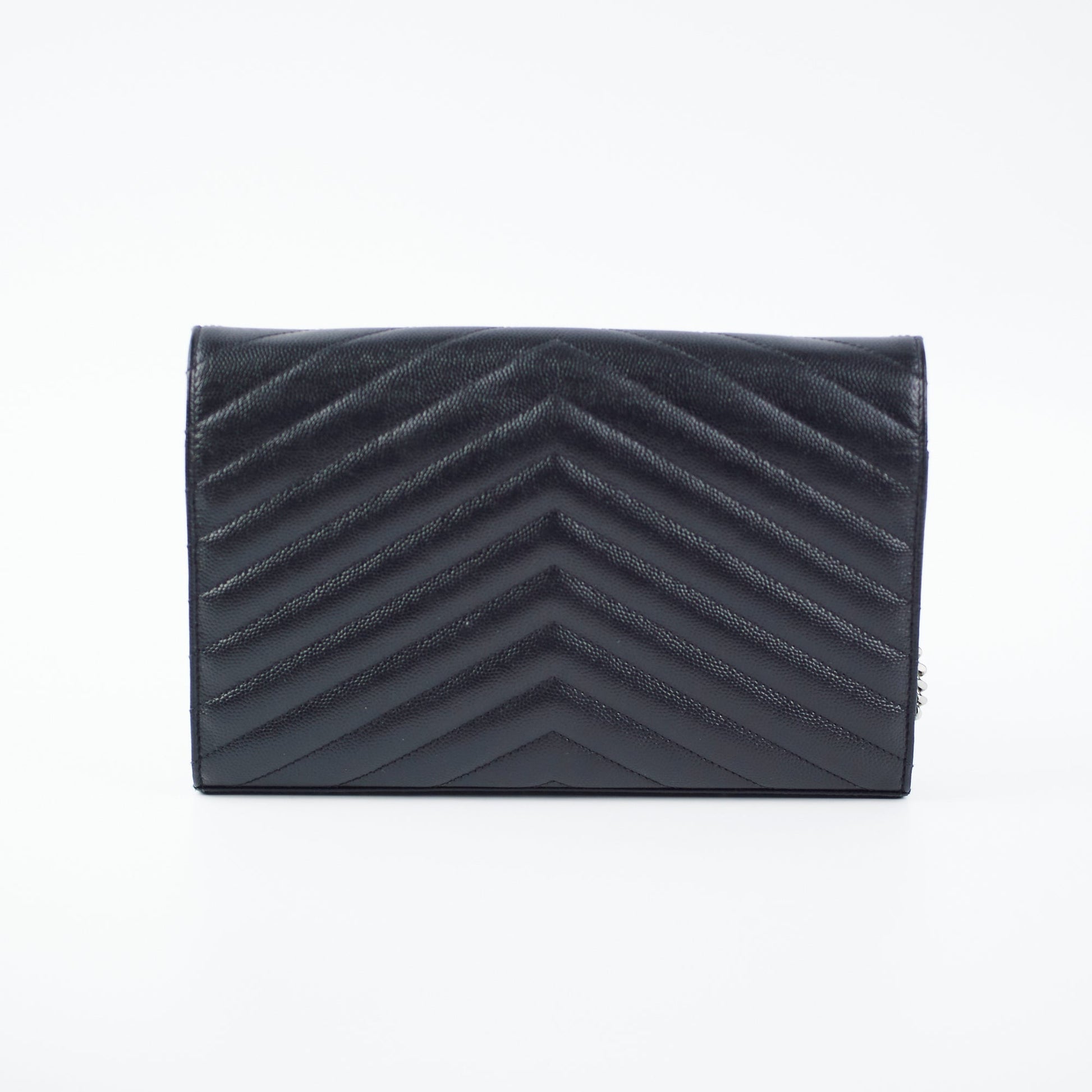 YSL Saint Laurent Envelope Crossbody Bag Black