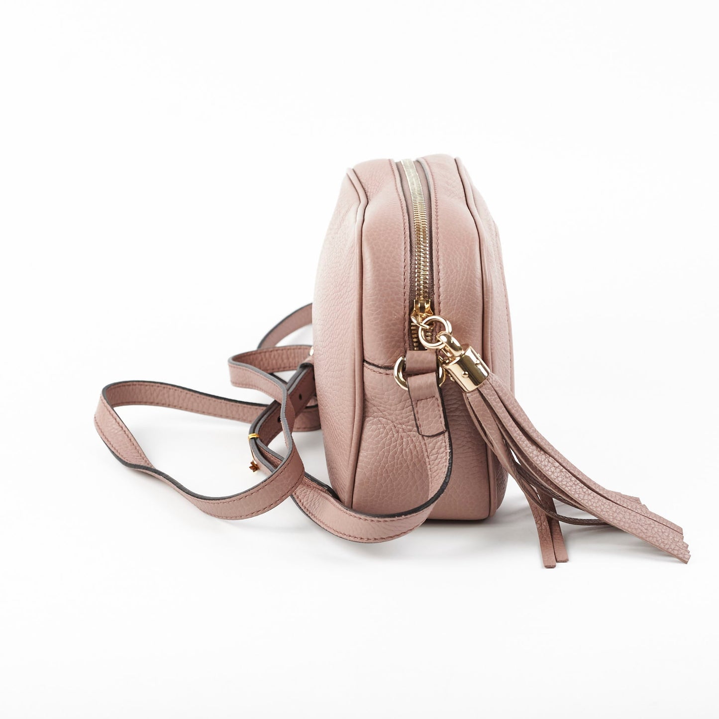 Gucci Soho Disco Dusty Crossbody Bag Pink