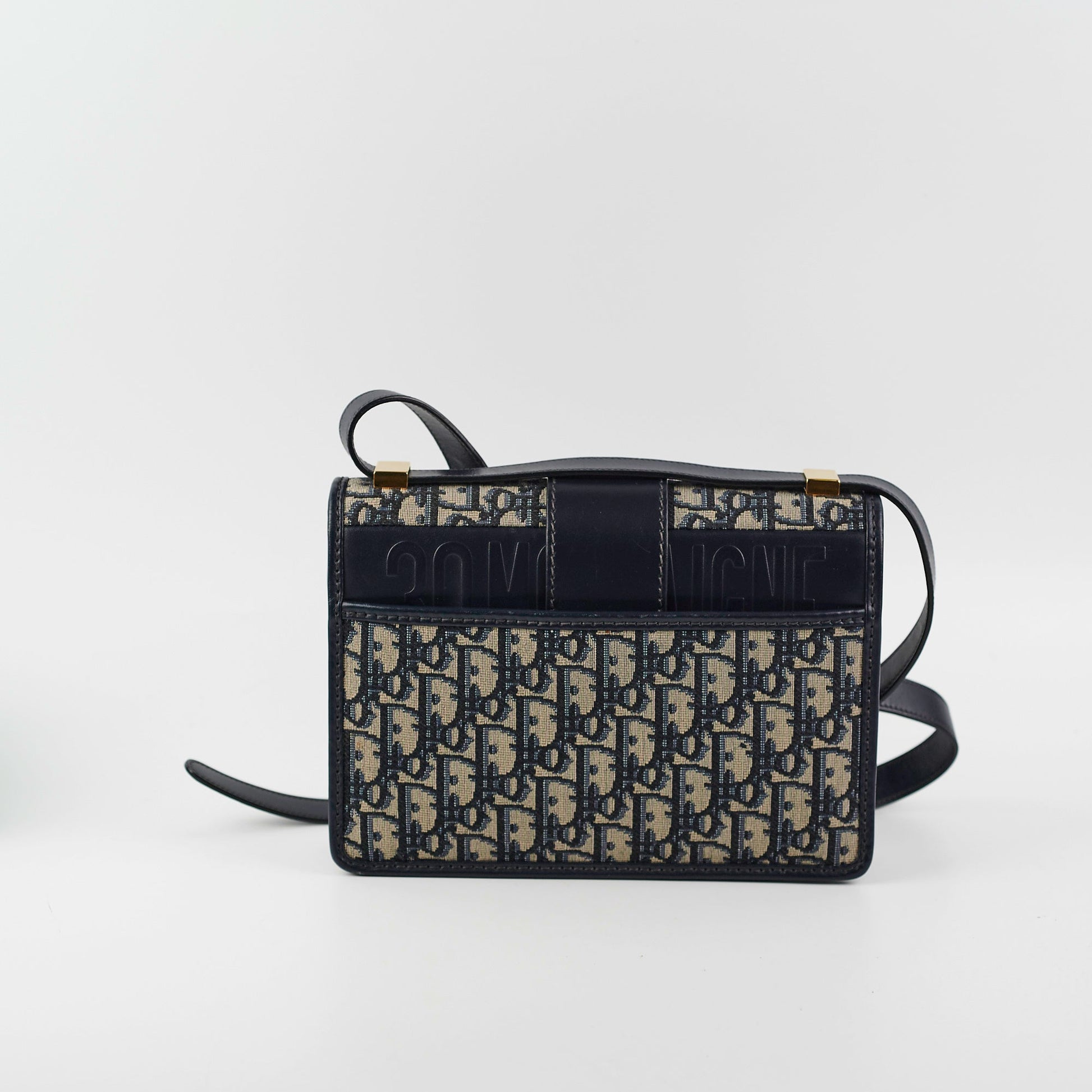 Dior Christian Montaigne Oblique Crossbody Bag 17244