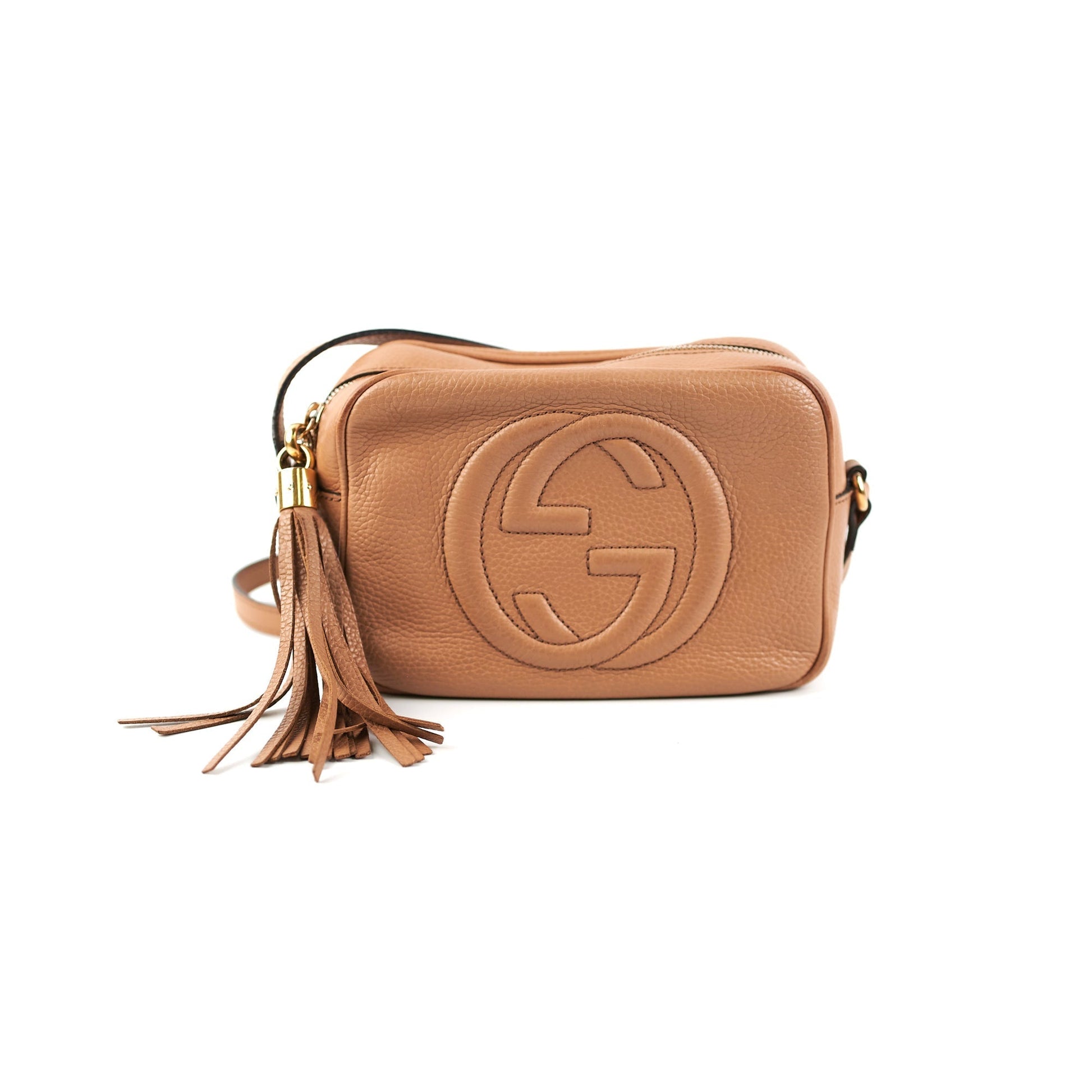 Gucci Soho Disco Bag Beige Travel Bag