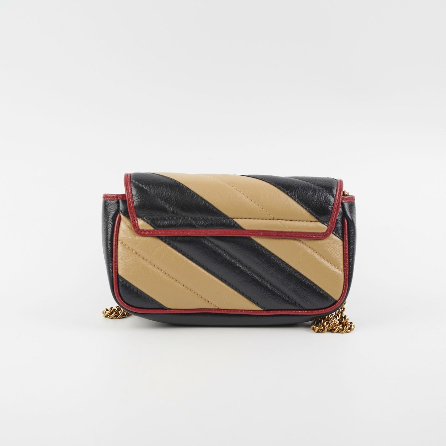 Gucci Super Marmont Tri Colour Crossbody Bag Mini