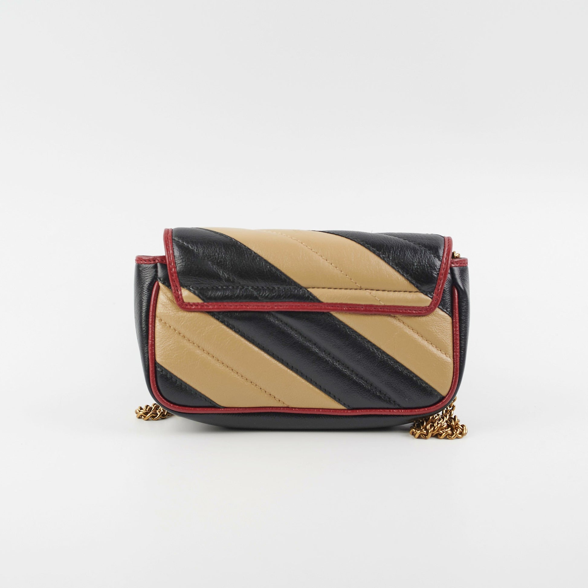 Gucci Super Marmont Tri Colour Crossbody Bag Mini