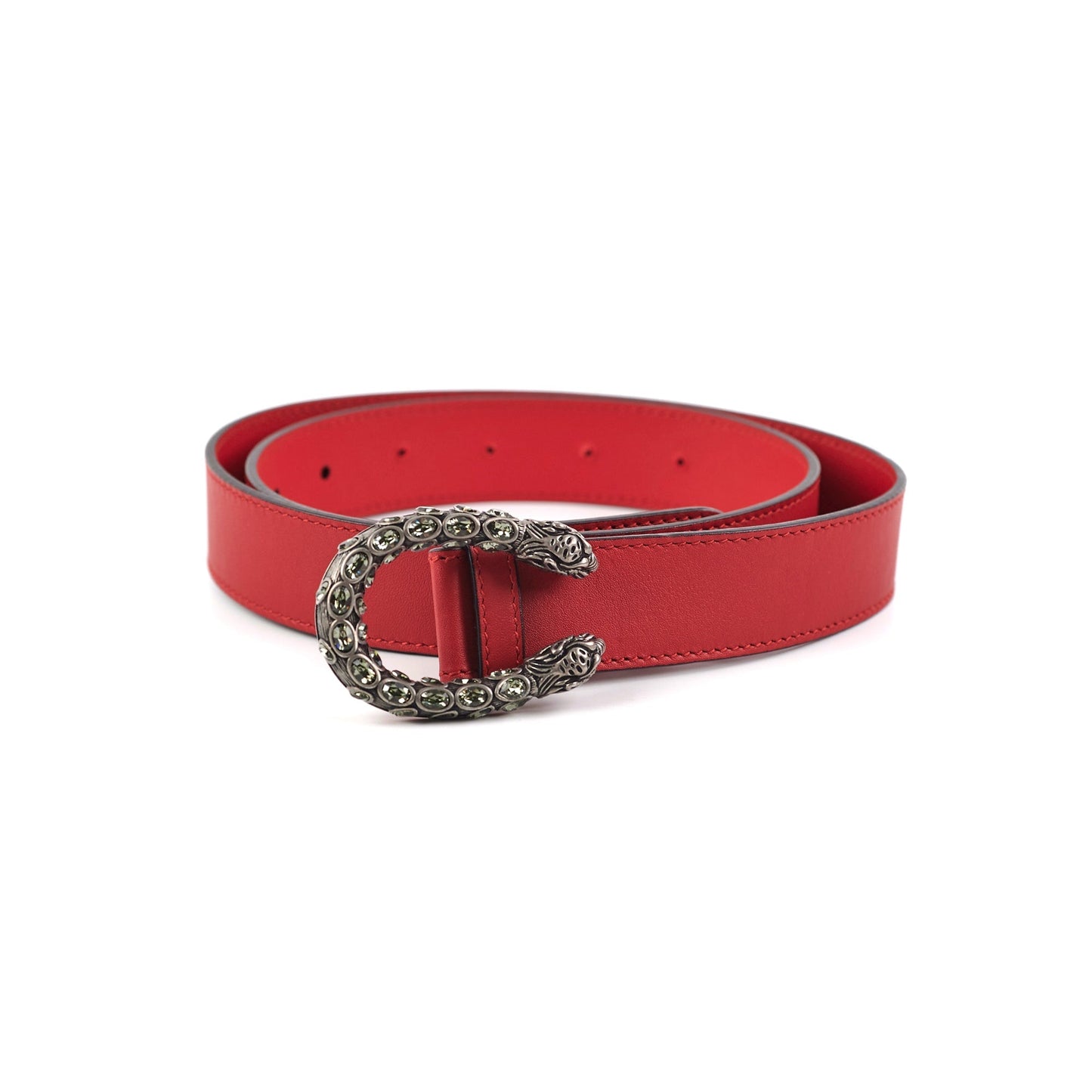 Gucci Dionysus Size Belt Handbag Leather Red Accessory