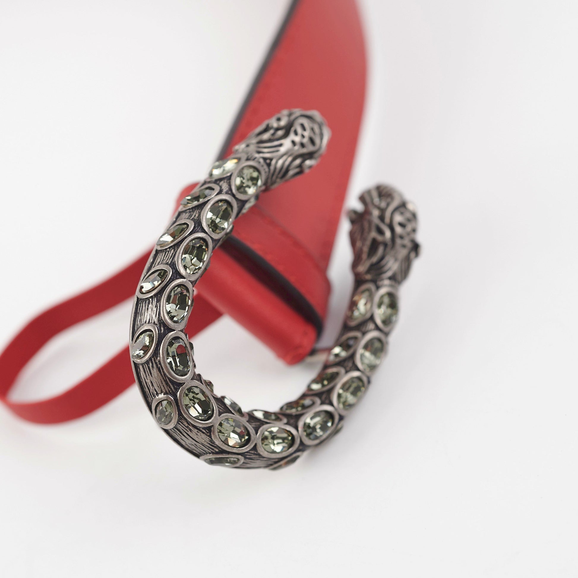 Gucci Dionysus Size Belt Handbag Leather Red Accessory