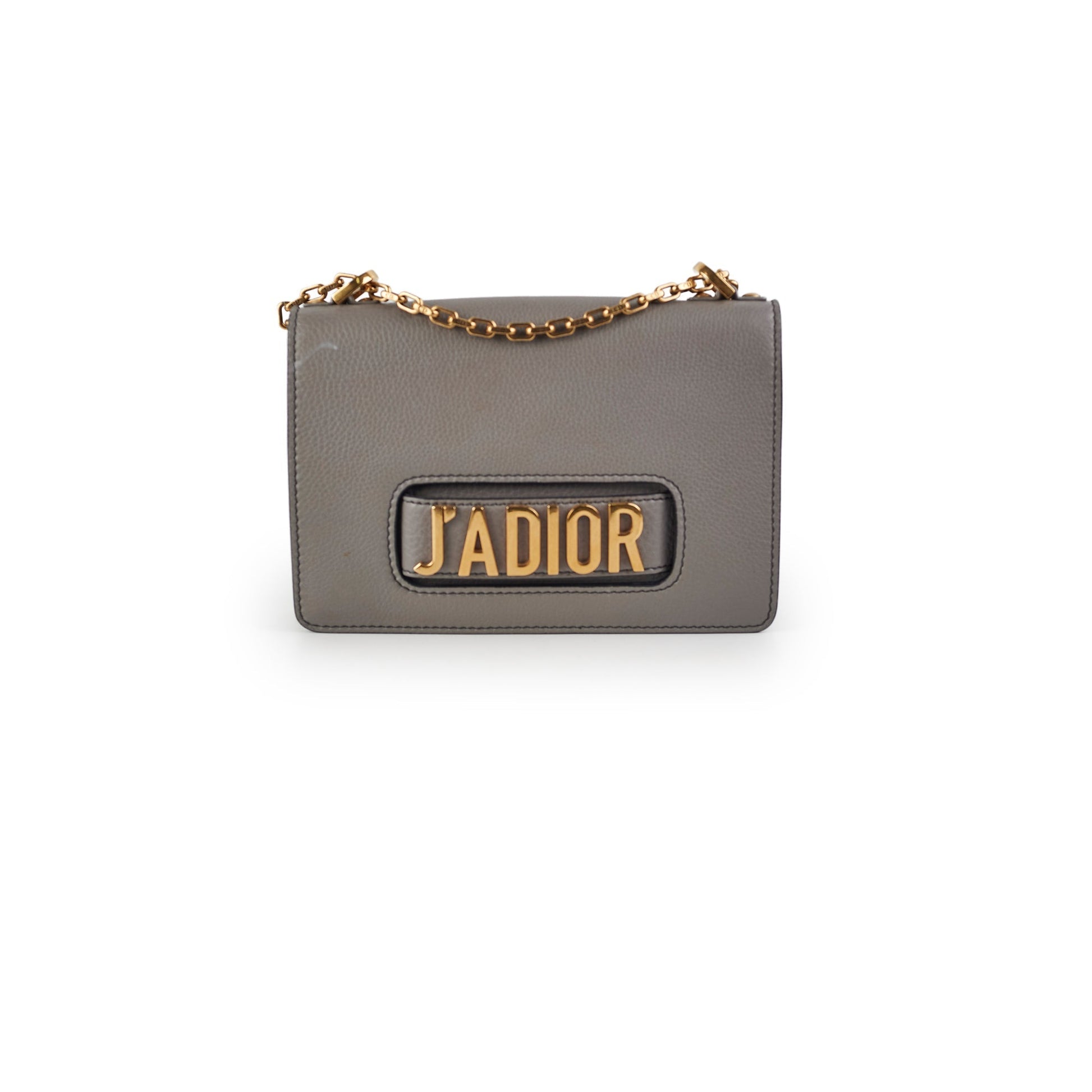 Dior A Grey Crossbody Bag Gray Flap