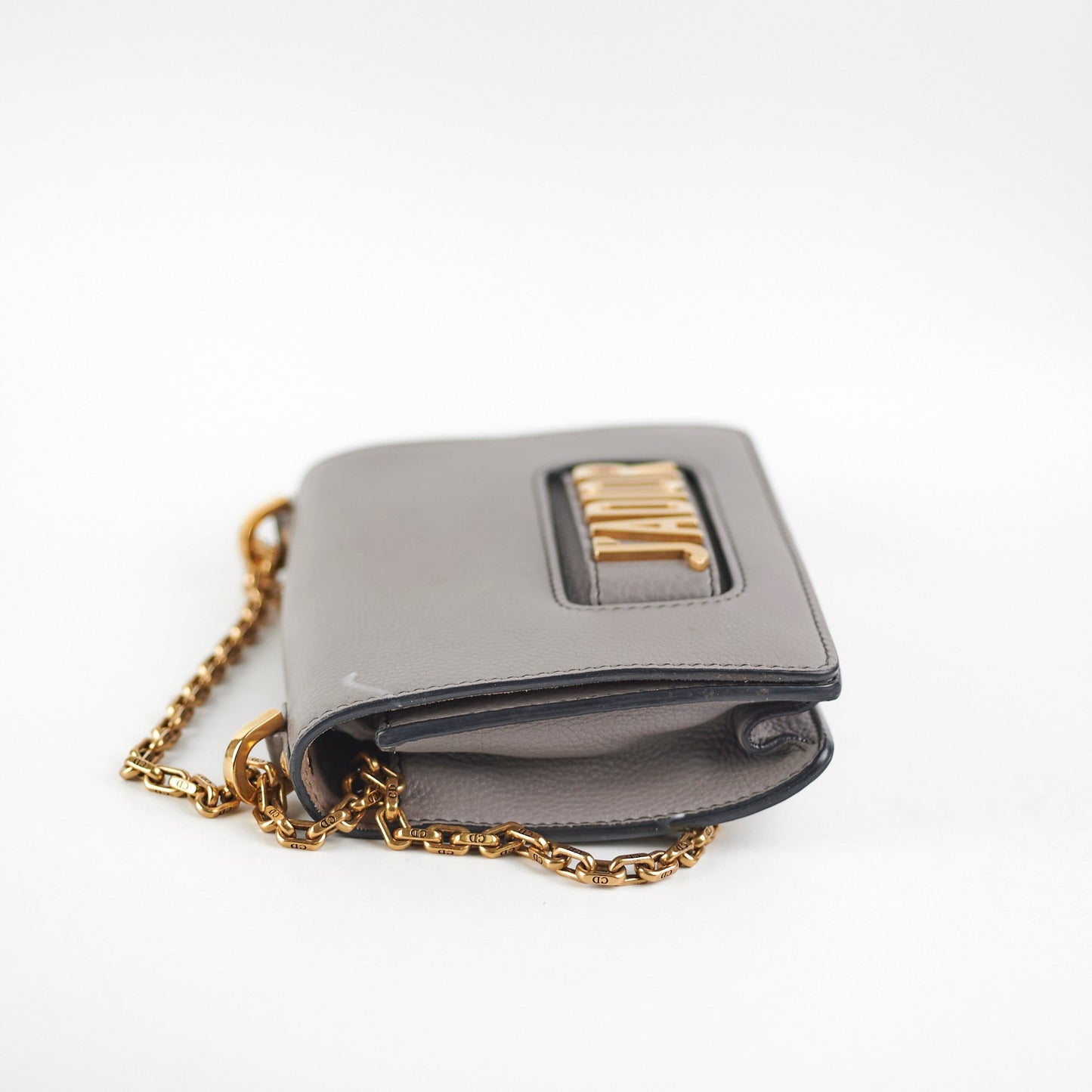 Dior A Grey Crossbody Bag Gray Flap
