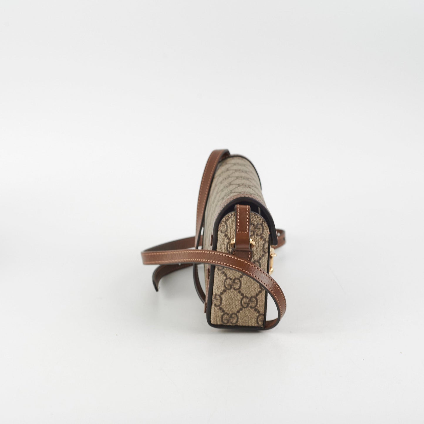 Gucci Horsebit Crossbody Bag Monogram Mini