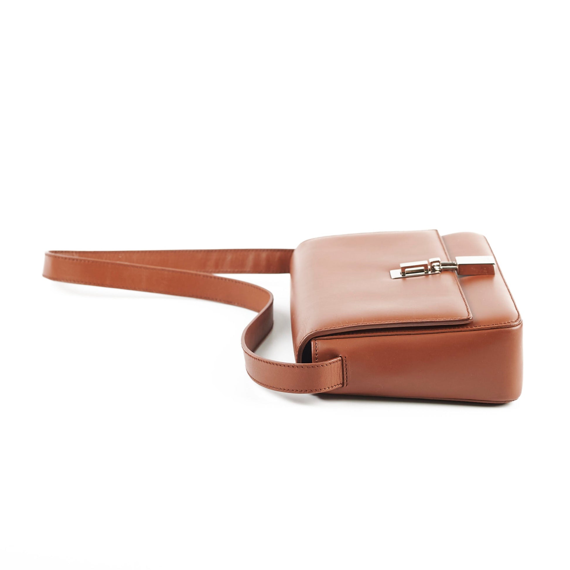 Gucci Shoulder Bag Leather Brown