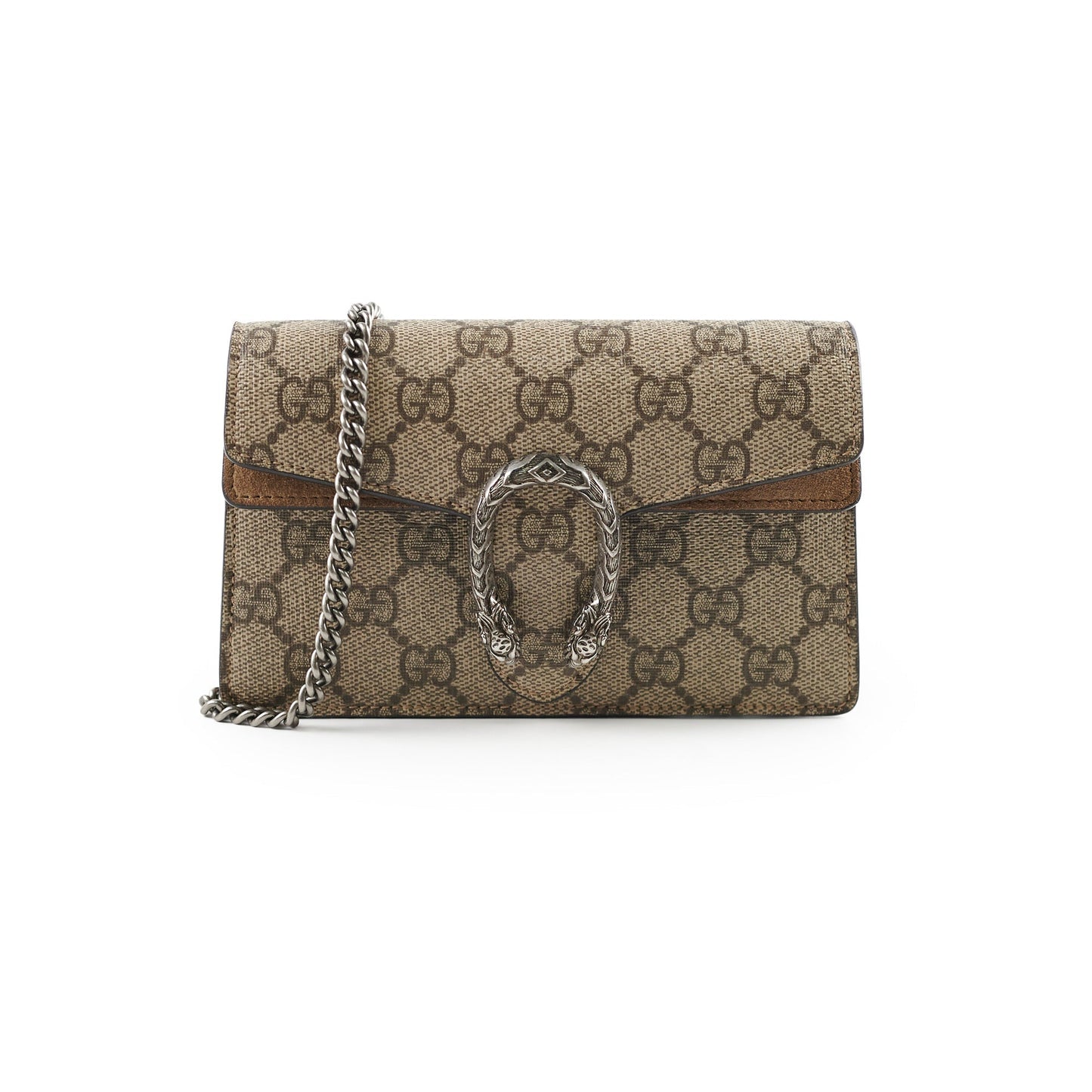 Gucci Supermini Dionysus Supreme Bag Beige Crossbody Bag