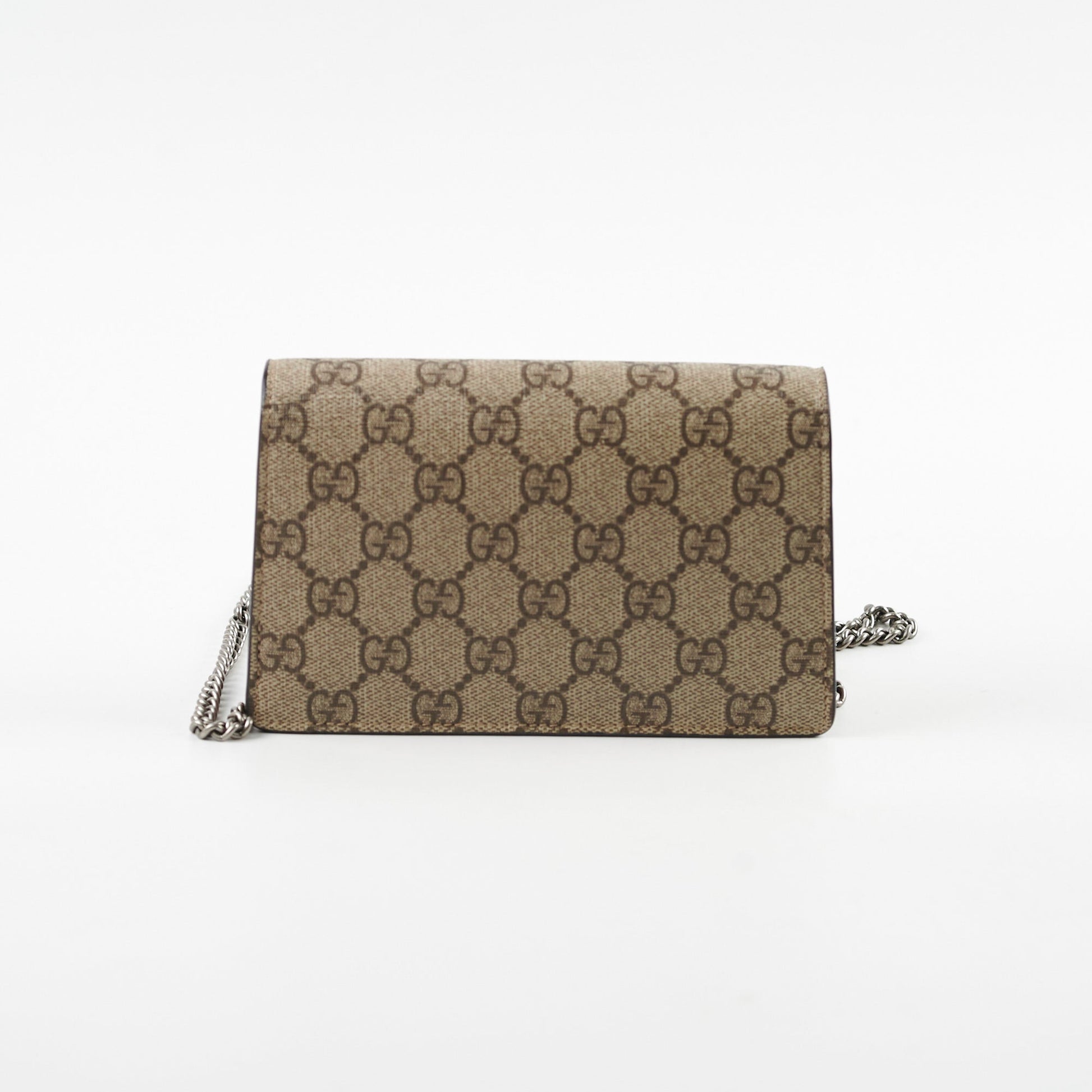 Gucci Supermini Dionysus Supreme Bag Beige Crossbody Bag