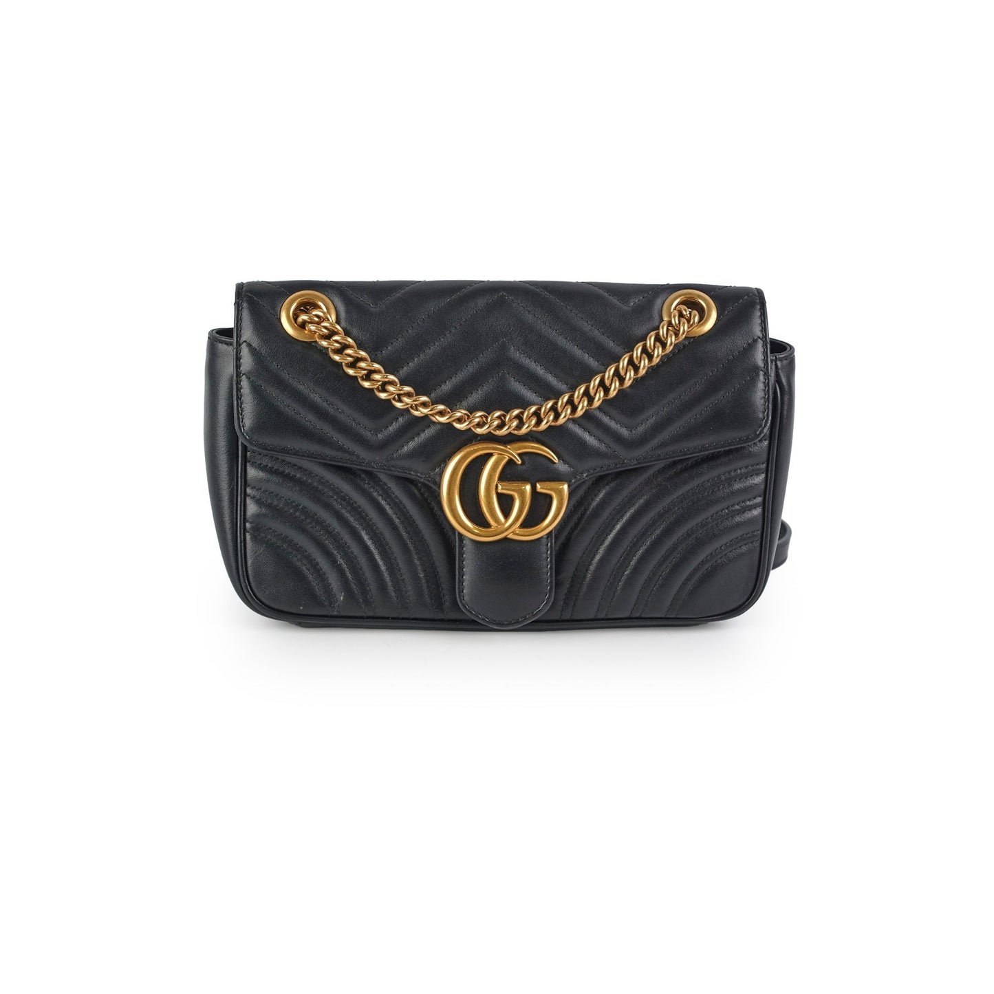 Gucci Marmont Crossbody Bag Black Small Small Black