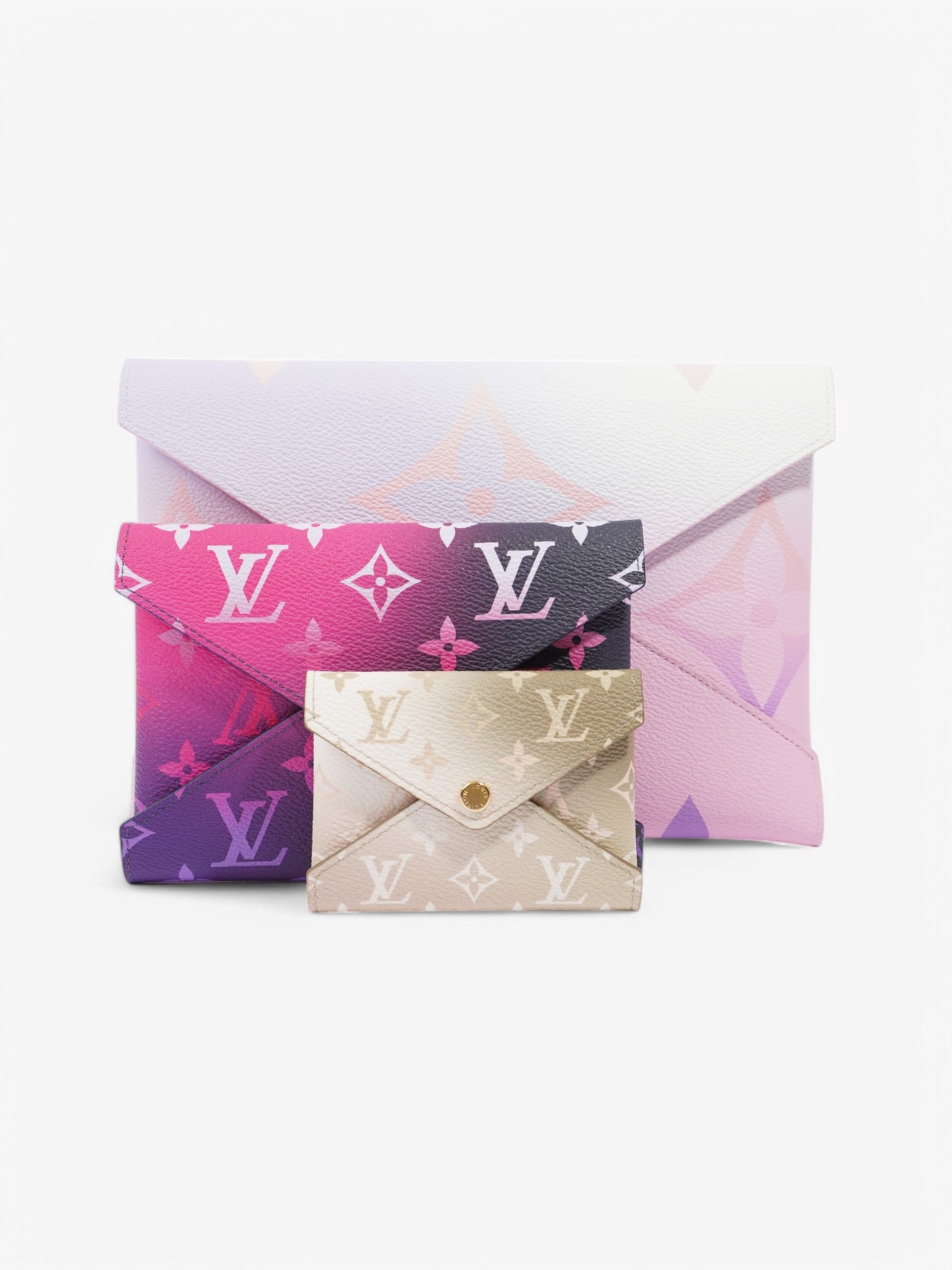 Louis Vuitton Spring City Kirigami Pochette Set Sunrise Canvas Coated Canvas Apparel