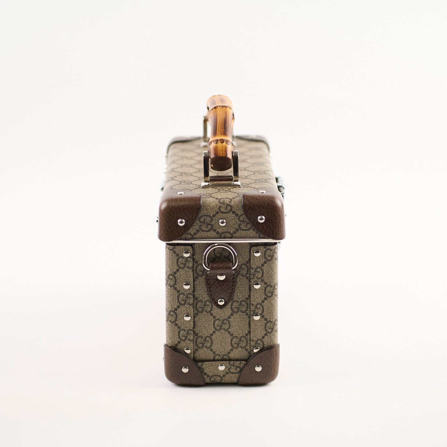 Gucci Ophidia Bamboo Global Trotter Trunk Crossbody Bag