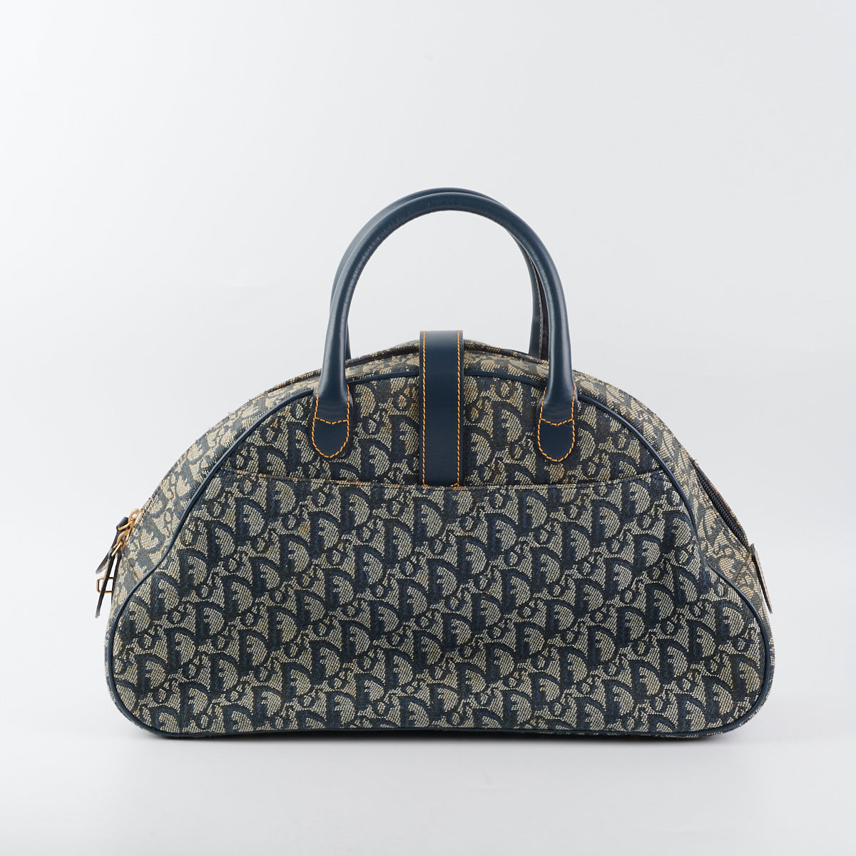 Dior Trotter Boston Bag Navy Tote Bag