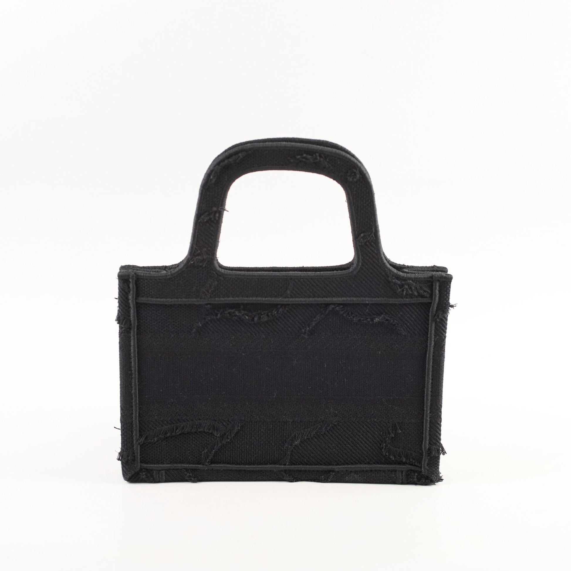 Dior Christian Book Tote Black Mini Tote Bag