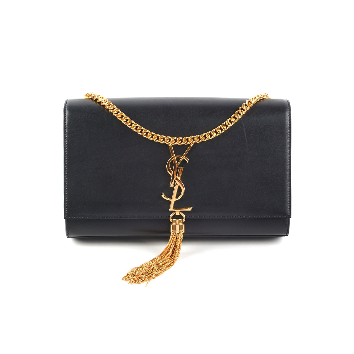 YSL Saint Laurent Kate Crossbody Bag Black Medium Medium Kate Black
