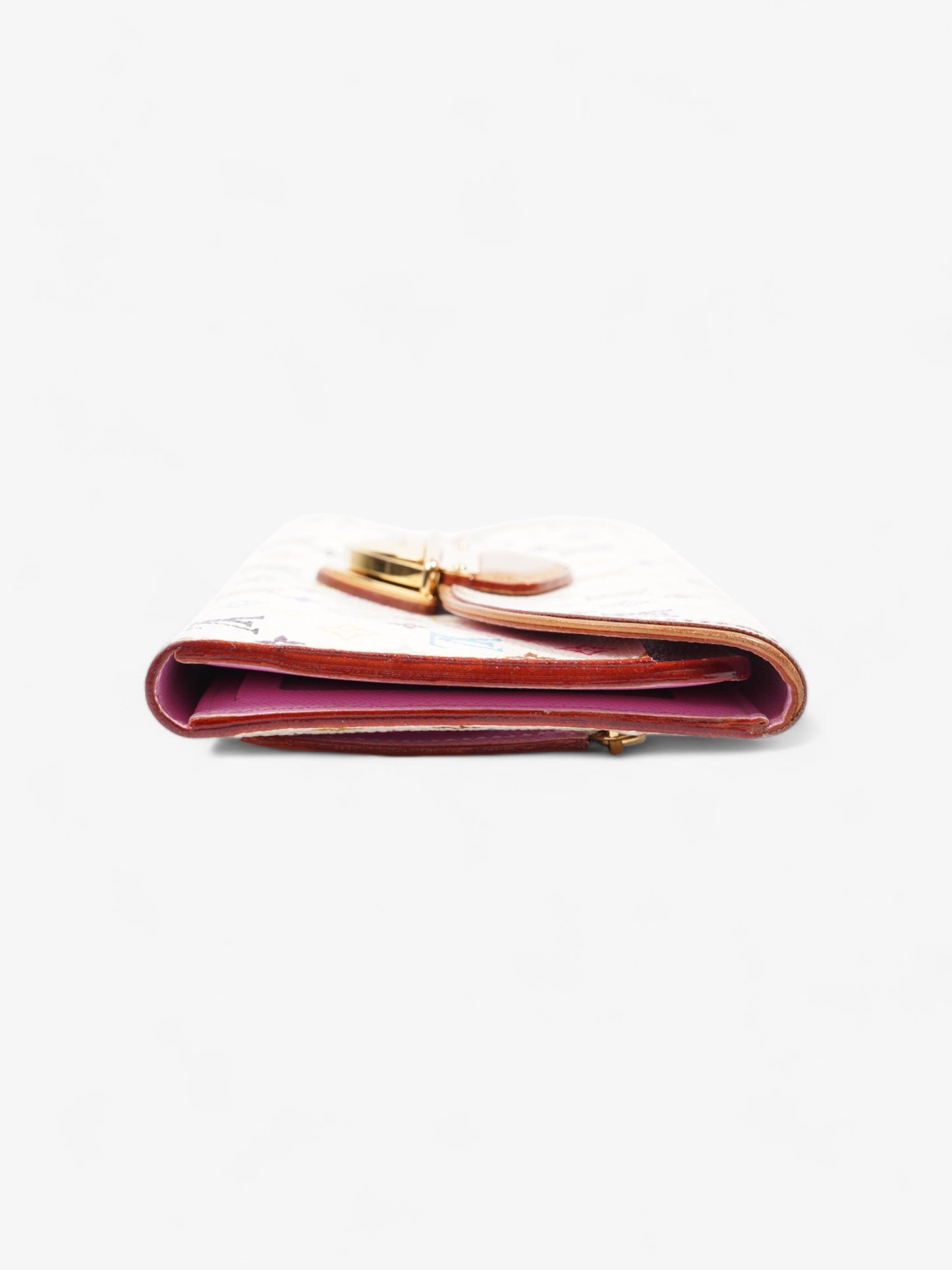 Louis Vuitton Eugenie Multicoloured Coated Monogram Canvas Coated Canvas Wallet Case