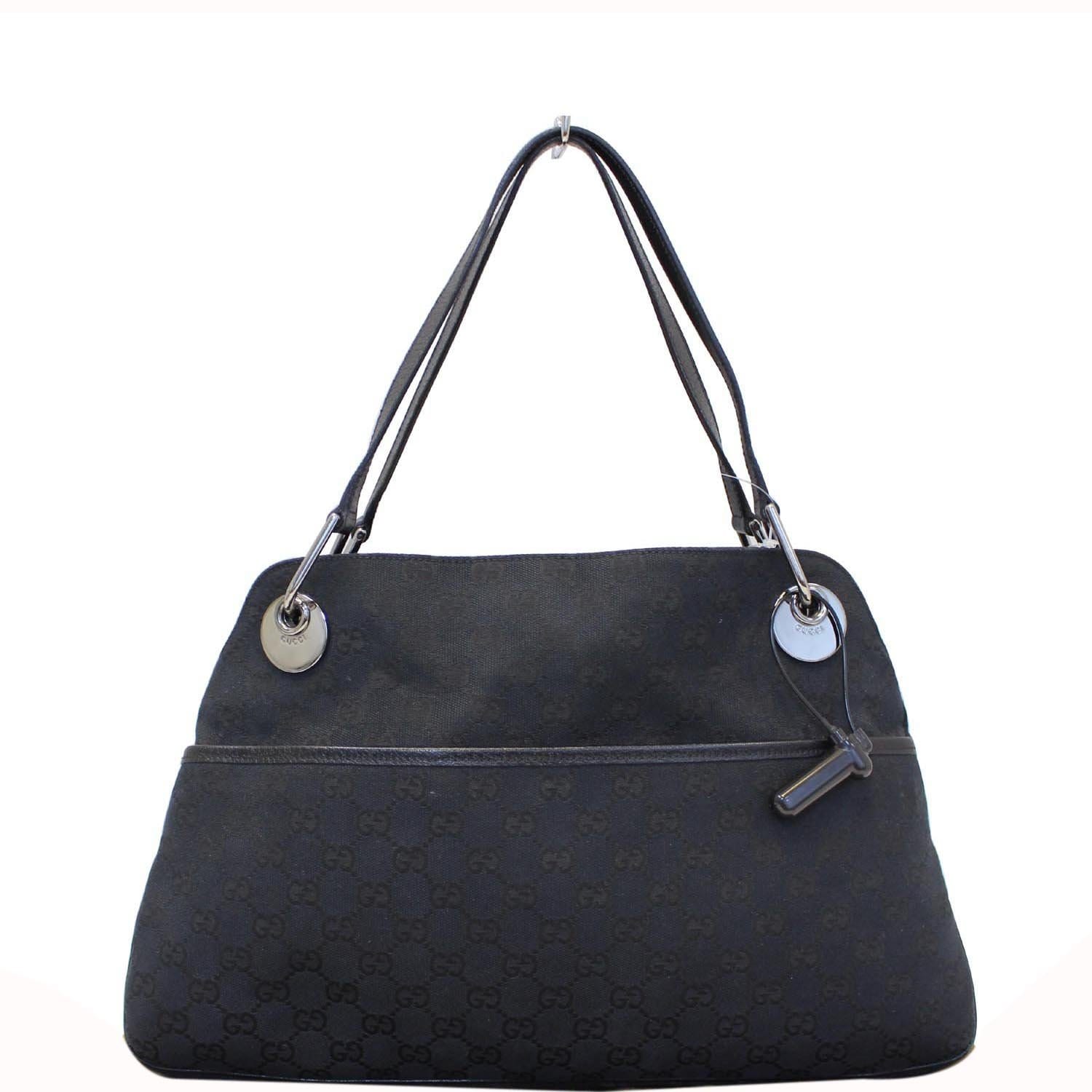 Gucci Eclipse Shoulder Bag Monogram Black