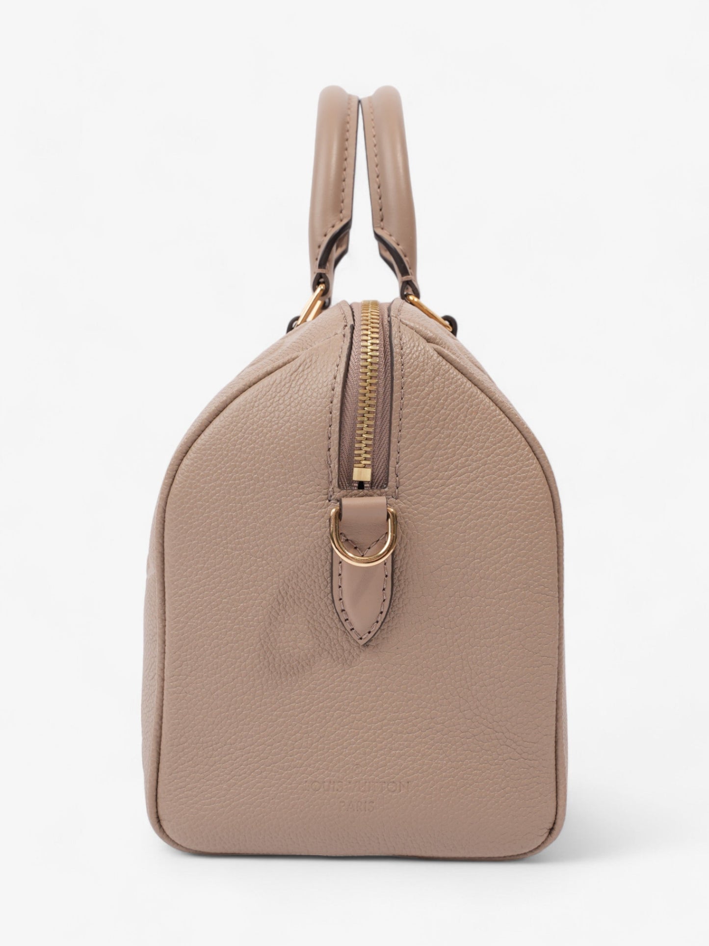 Louis Vuitton Speedy Bandoulière 25 Dune Leather Empreinte Handbag