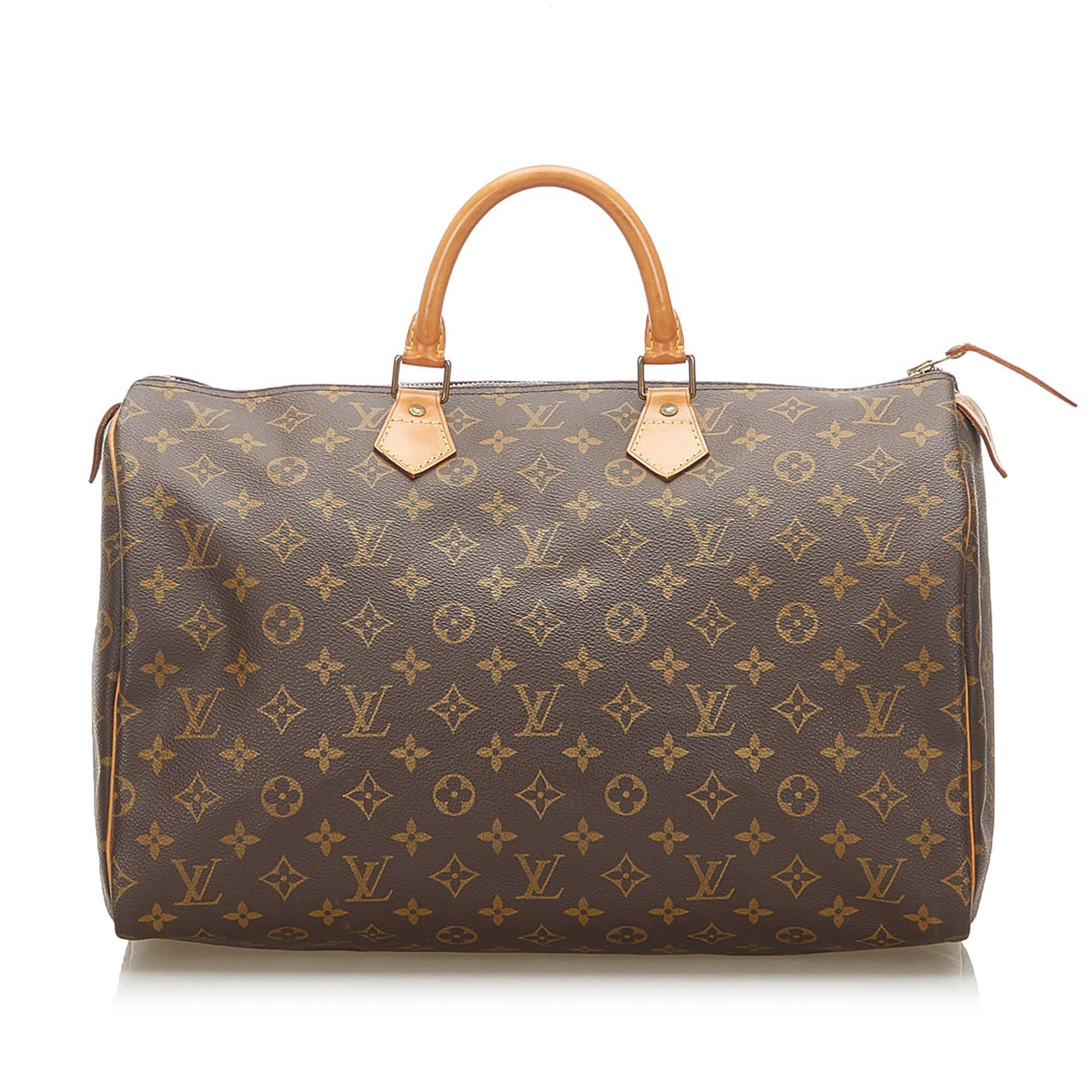 Louis-Vuitton Louis Vuitton Monogram Speedy 40 Brown
