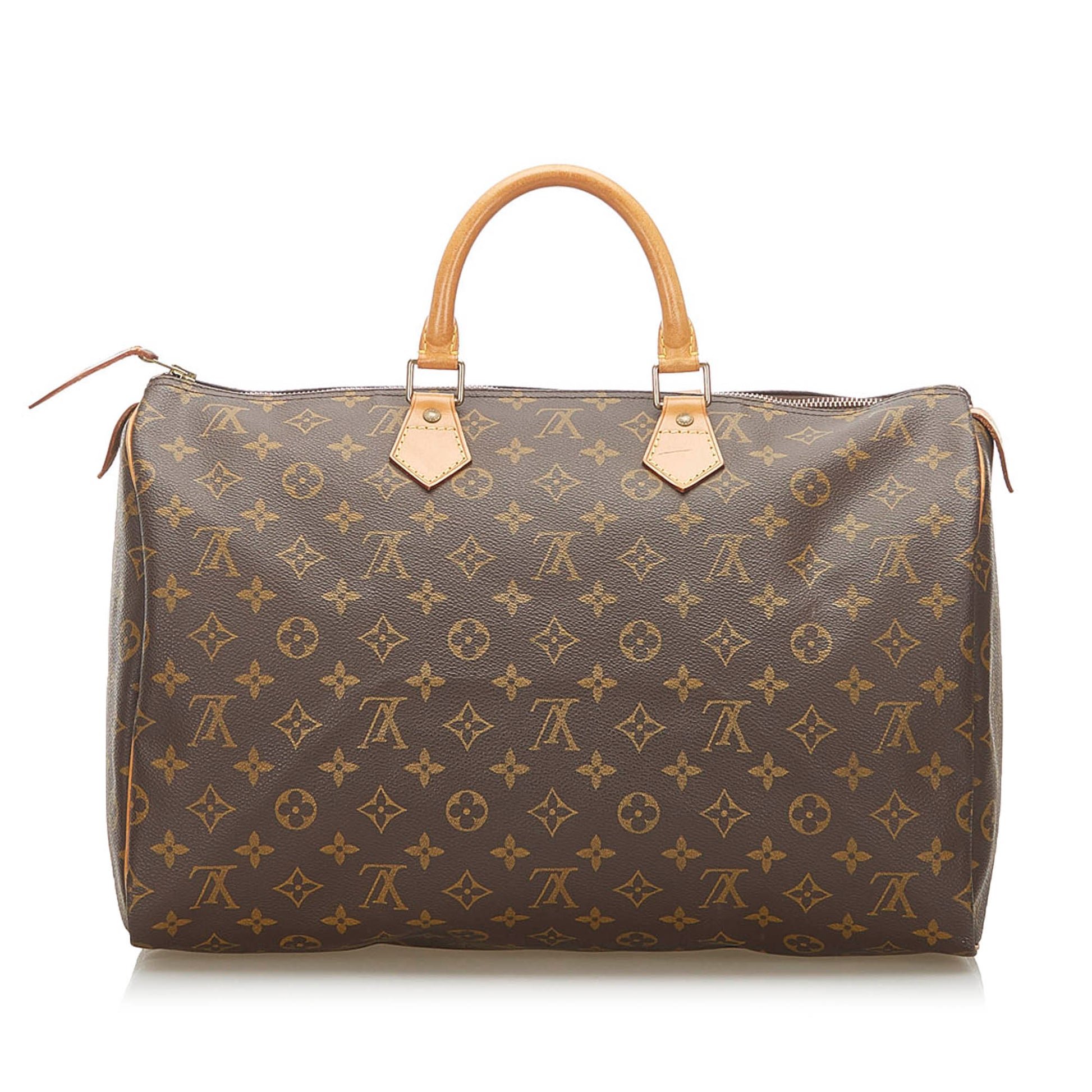 Louis-Vuitton Louis Vuitton Monogram Speedy 40 Brown