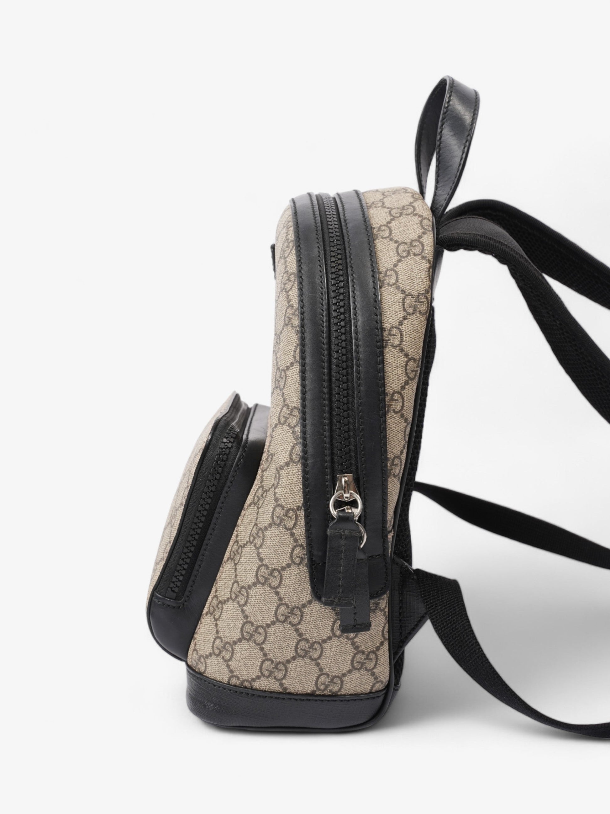 Gucci Backpack Supreme Coated Canvas Black