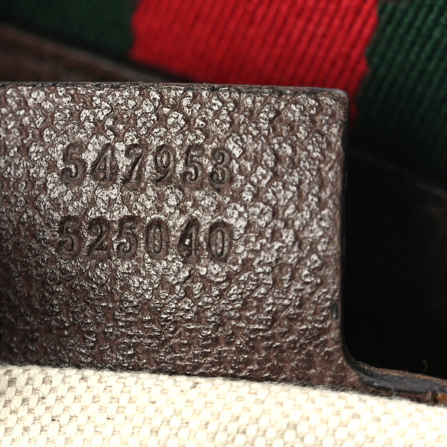 Gucci GG Supreme Monogram Textured Dollar Calfskin Web Medium Ophidia Carry-On Duffle Bag Beige Ebony New Acero