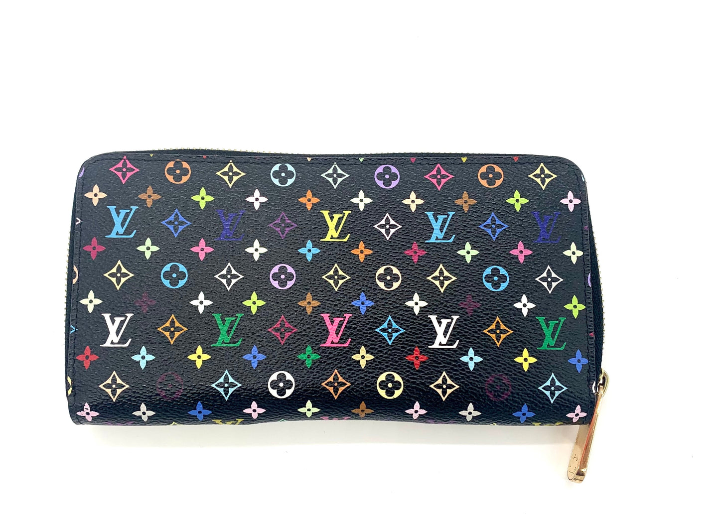 Louis Vuitton TAKASHI MURAKAMI ZIPPY Monogram Multicolor Wallet Case