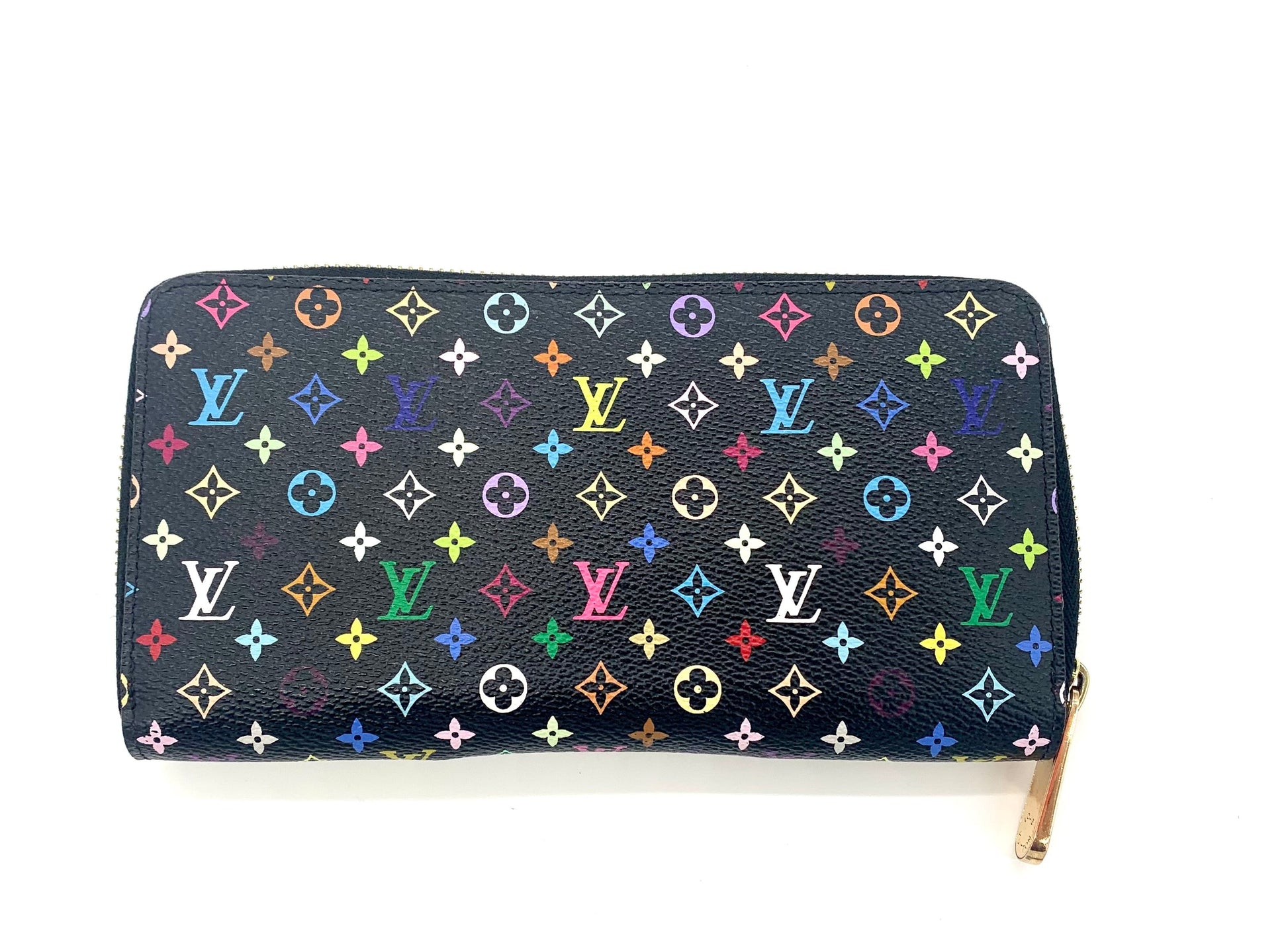 Louis Vuitton TAKASHI MURAKAMI ZIPPY Monogram Multicolor Wallet Case
