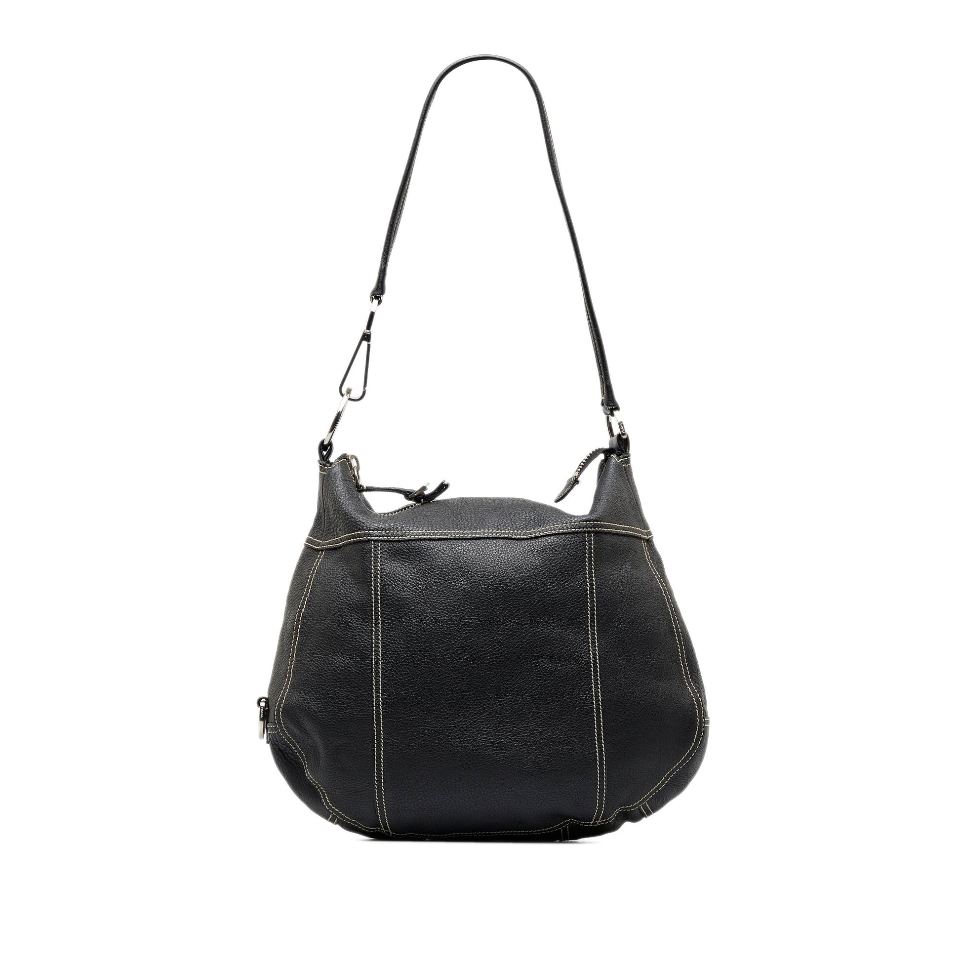 Prada Hobo Bag Leather Shoulder Bag