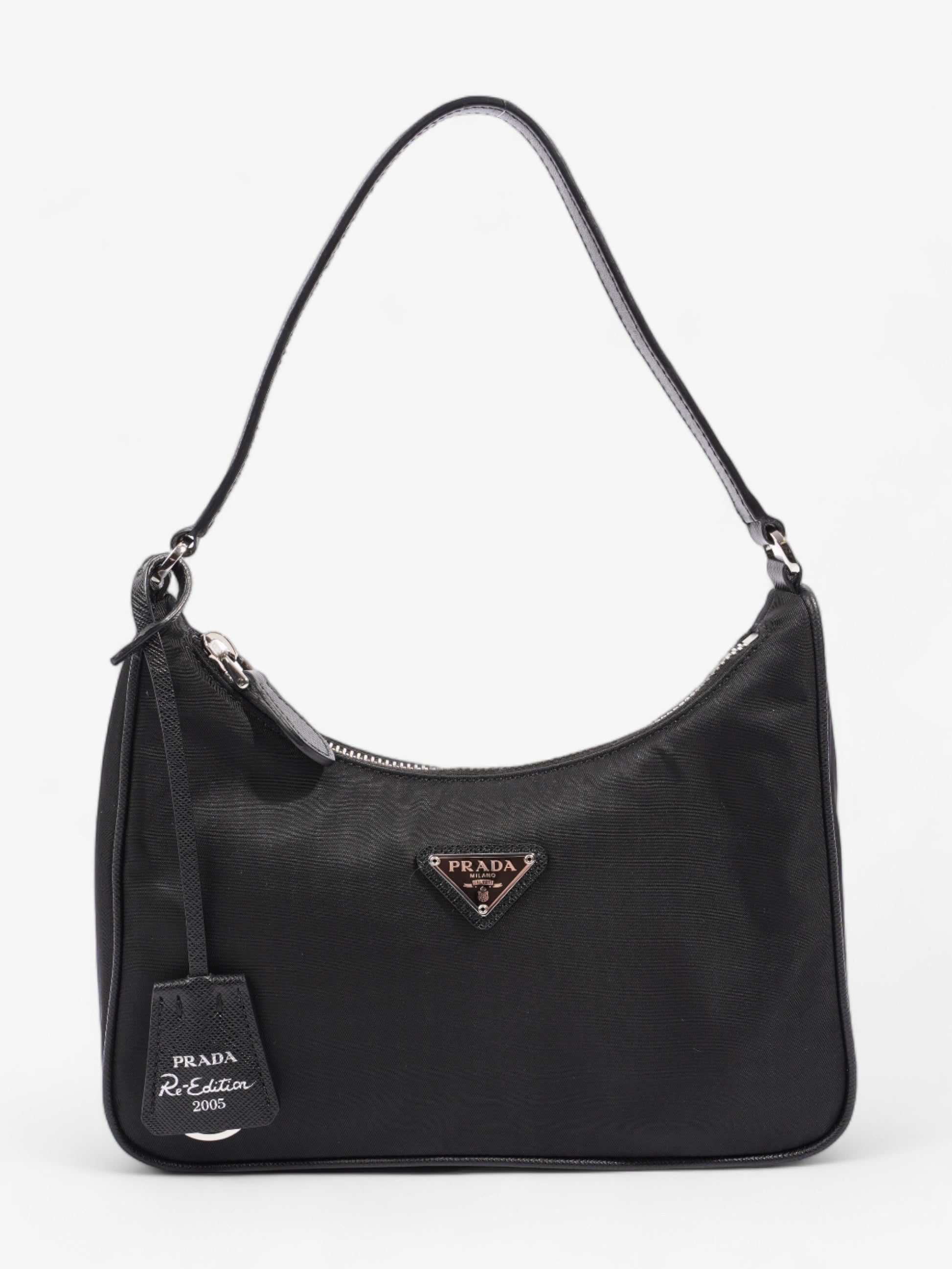 Prada Re Edition Re Shoulder Bag Nylon Black Re Nylon 4