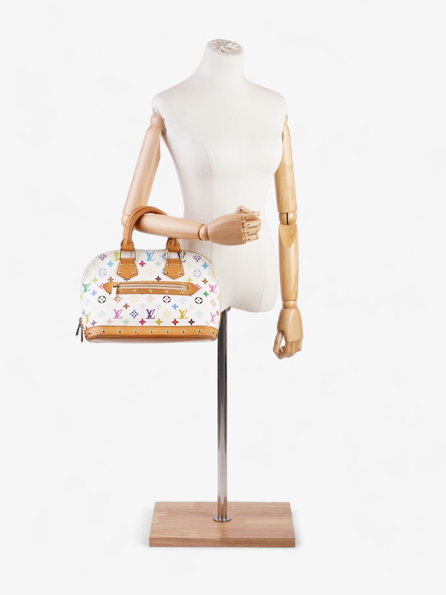 Louis Vuitton Alma Multicoloured Coated Monogram Canvas Coated Canvas Apparel
