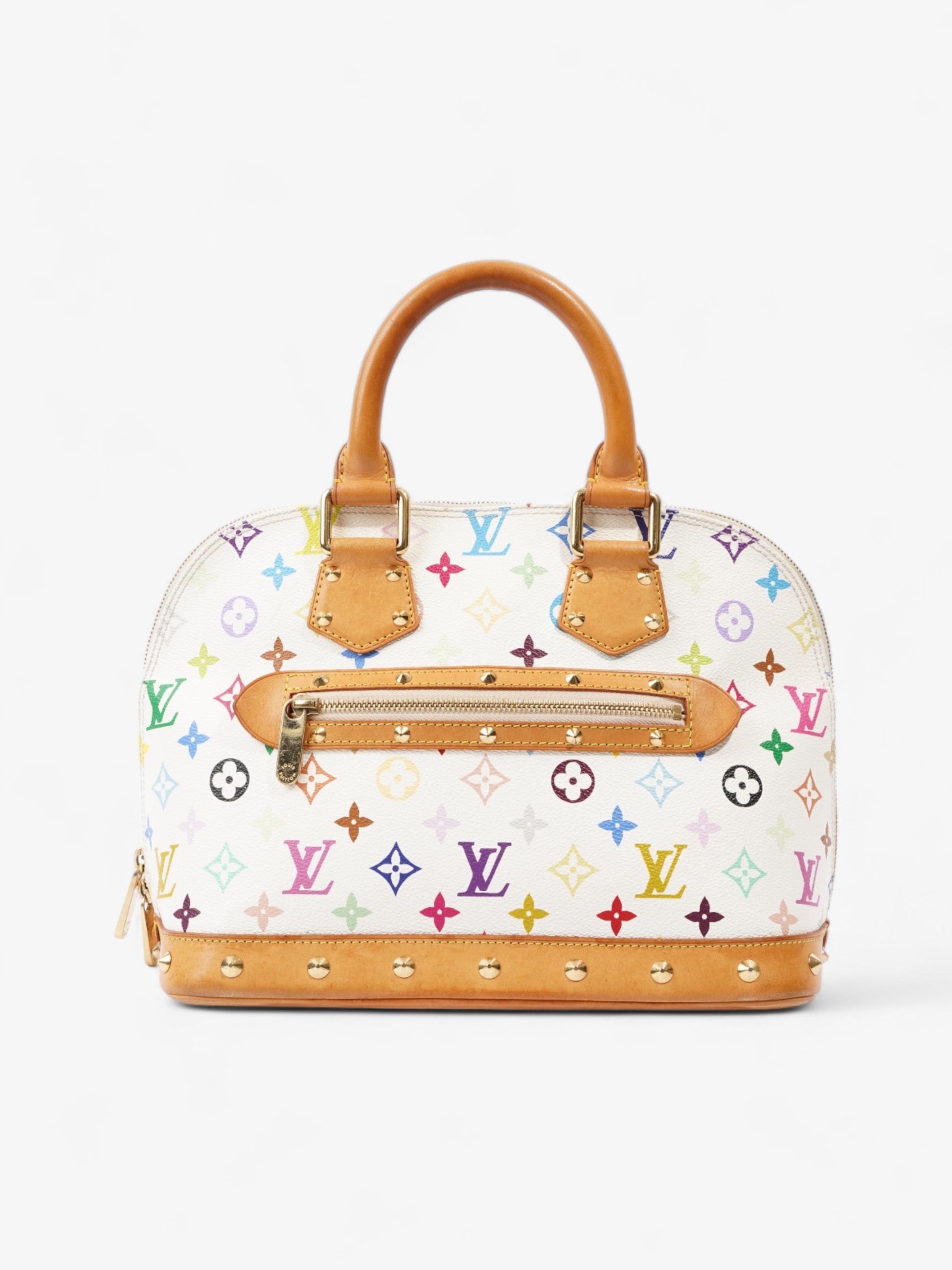 Louis Vuitton Alma Multicoloured Coated Monogram Canvas Coated Canvas Apparel