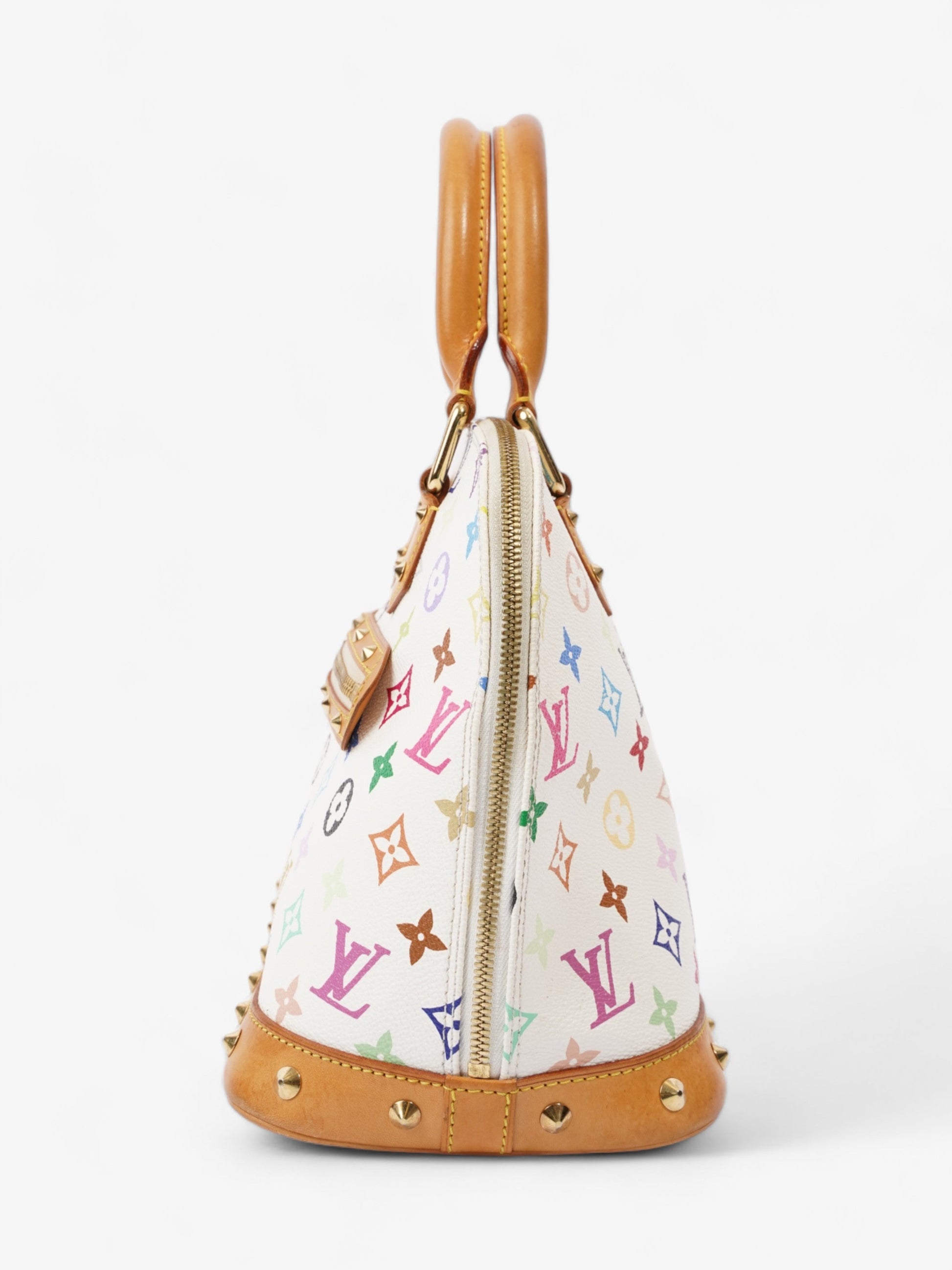 Louis Vuitton Alma Multicoloured Coated Monogram Canvas Coated Canvas Apparel