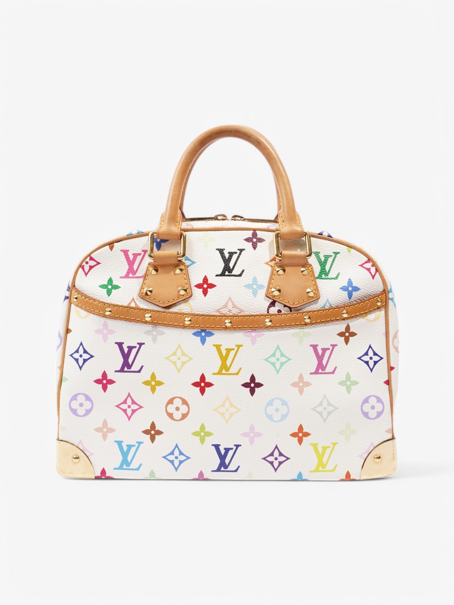 Louis Vuitton x Murakami Trouville Coated Canvas Monogram Multicolor Multicolour White Apparel