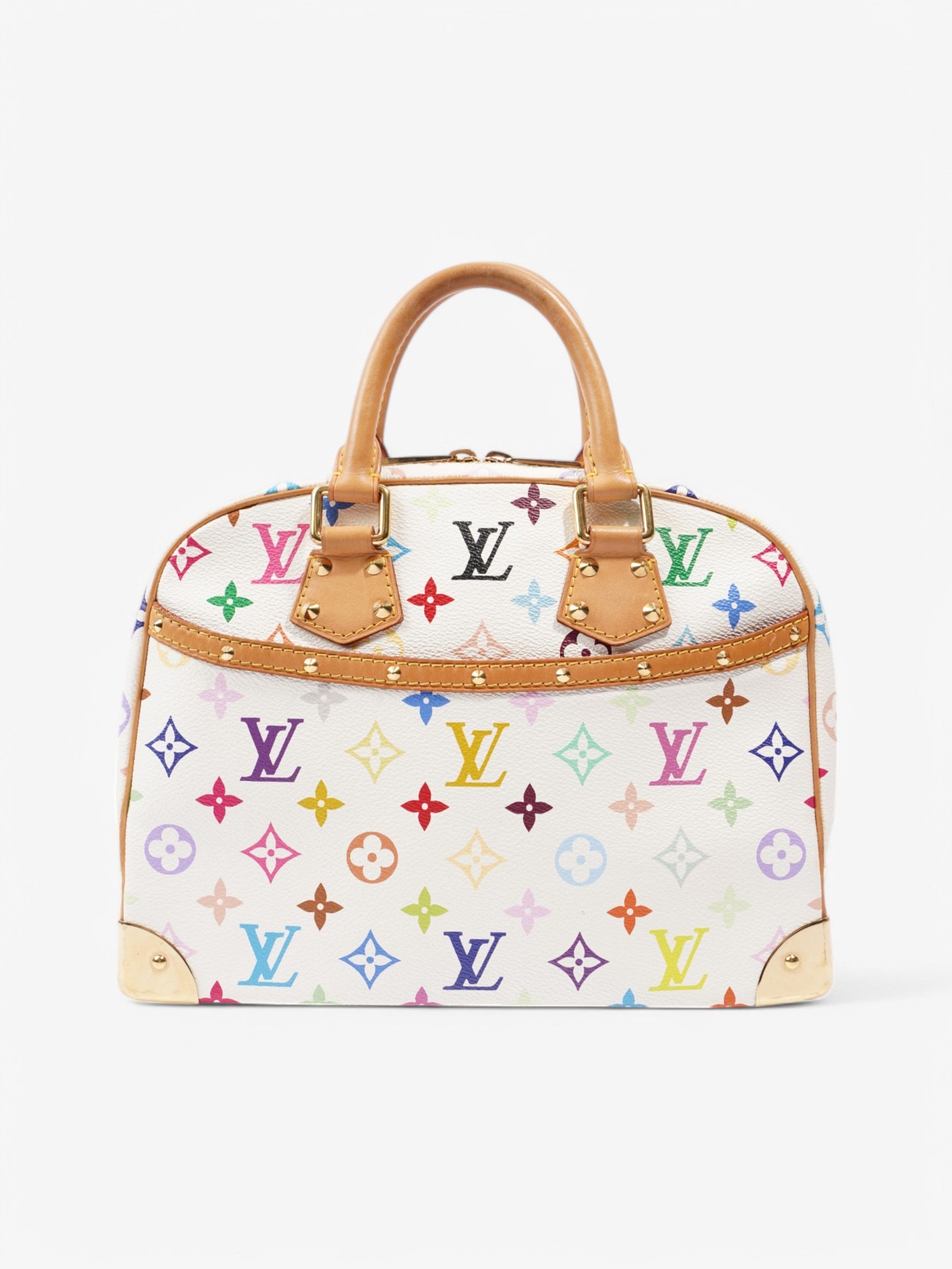 Louis Vuitton x Murakami Trouville Coated Canvas Monogram Multicolor Multicolour White Apparel