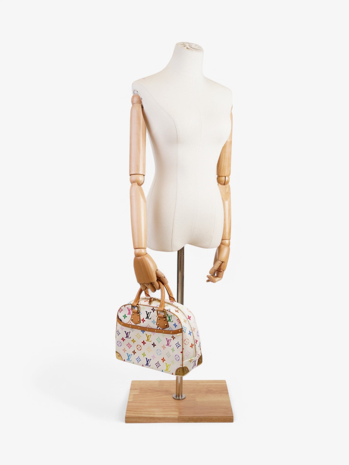 Louis Vuitton x Murakami Trouville Coated Canvas Monogram Multicolor Multicolour White Apparel