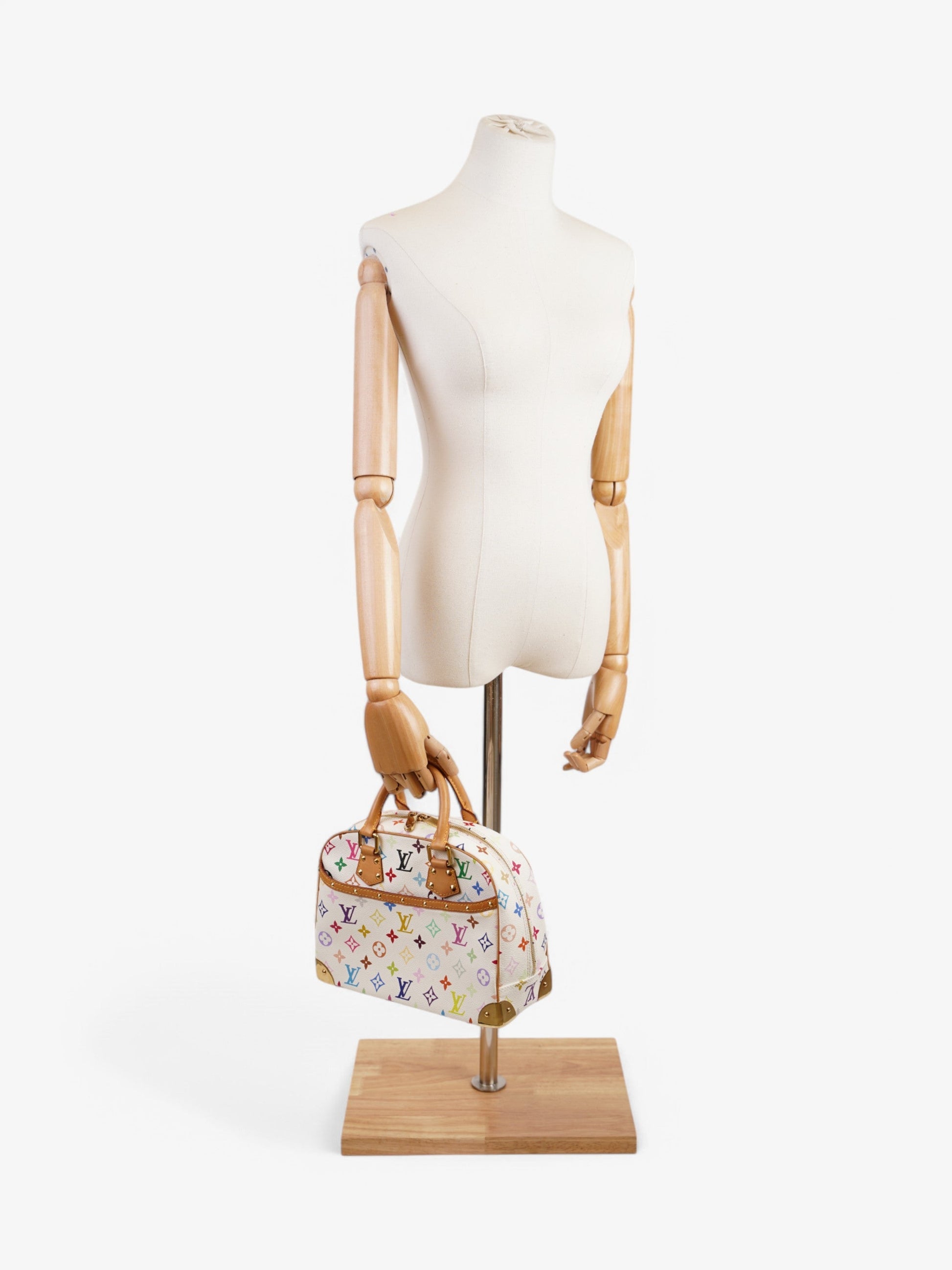 Louis Vuitton x Murakami Trouville Coated Canvas Monogram Multicolor Multicolour White Apparel