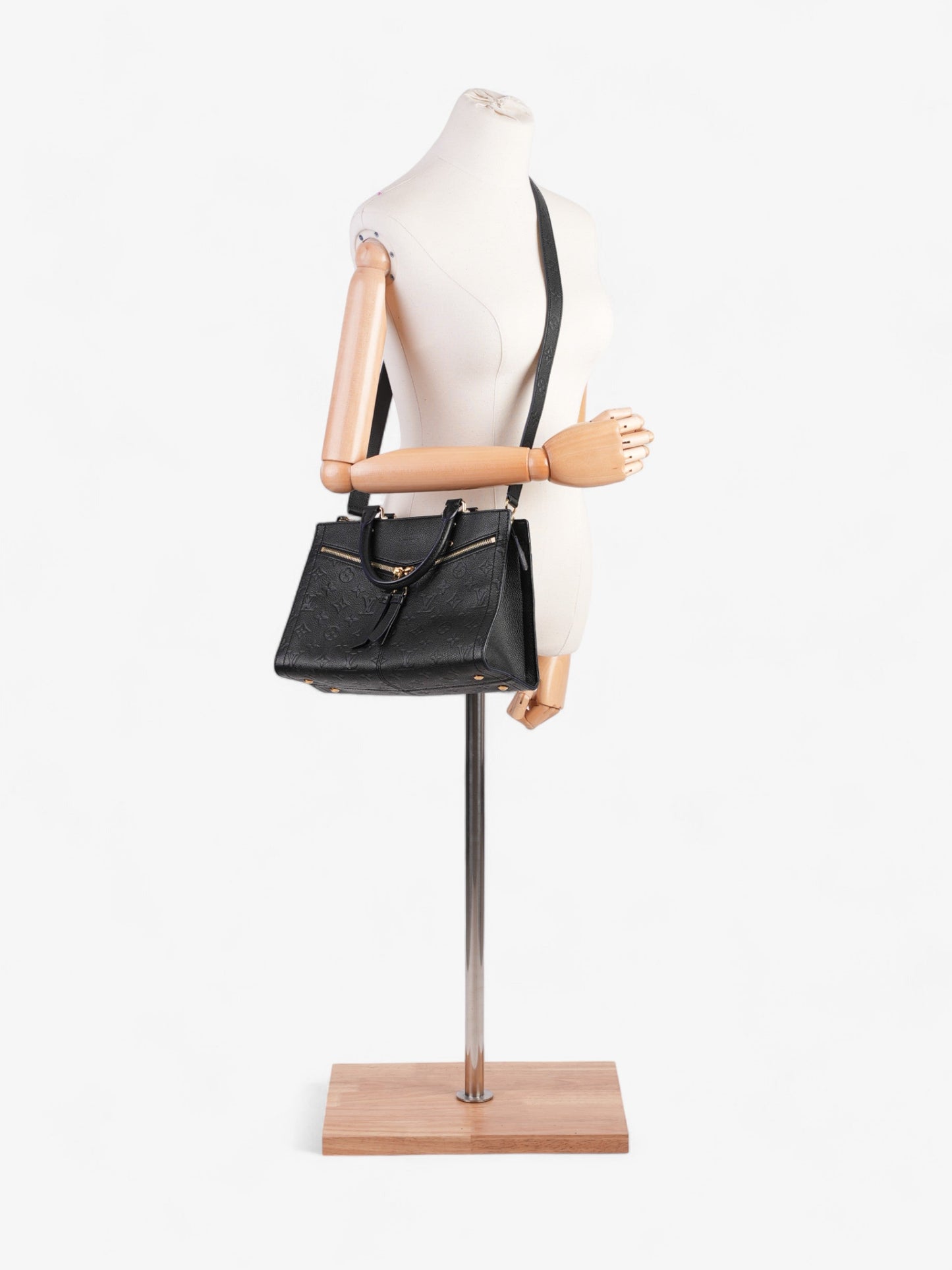 Louis Vuitton Sully Monogram PM Leather Empreinte Handbag