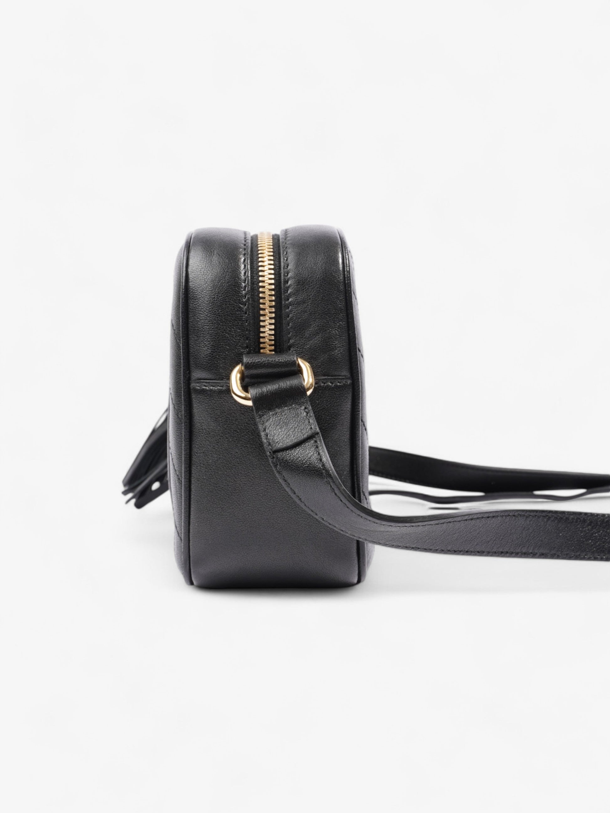 Gucci Blondie Crossbody Bag Leather Black Leather Small