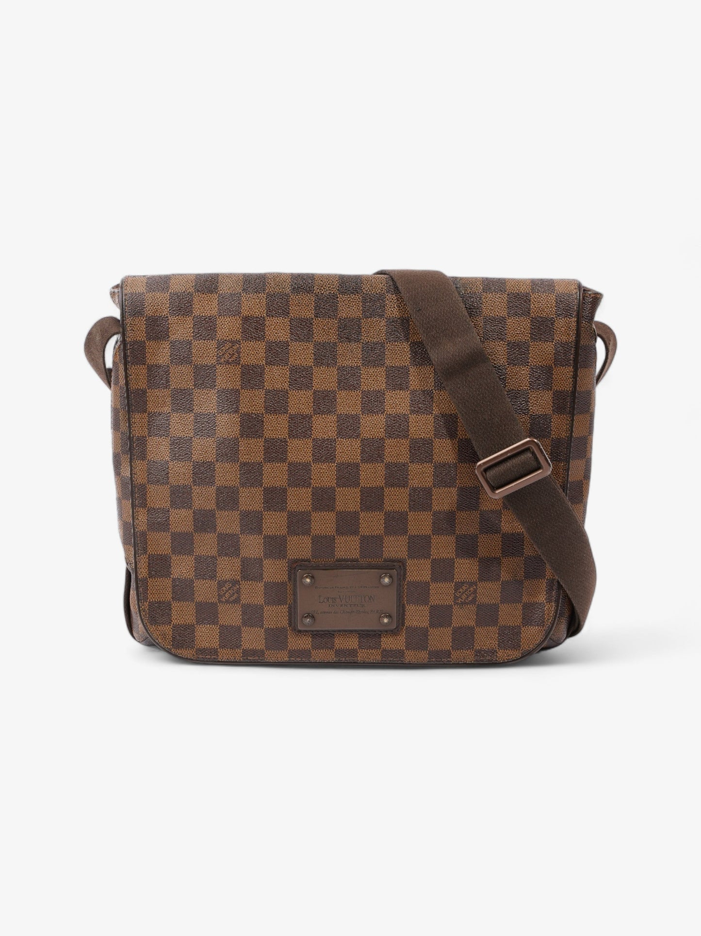 Louis Vuitton Brooklyn Ebene Coated MM Damier Canvas Coated Canvas Apparel