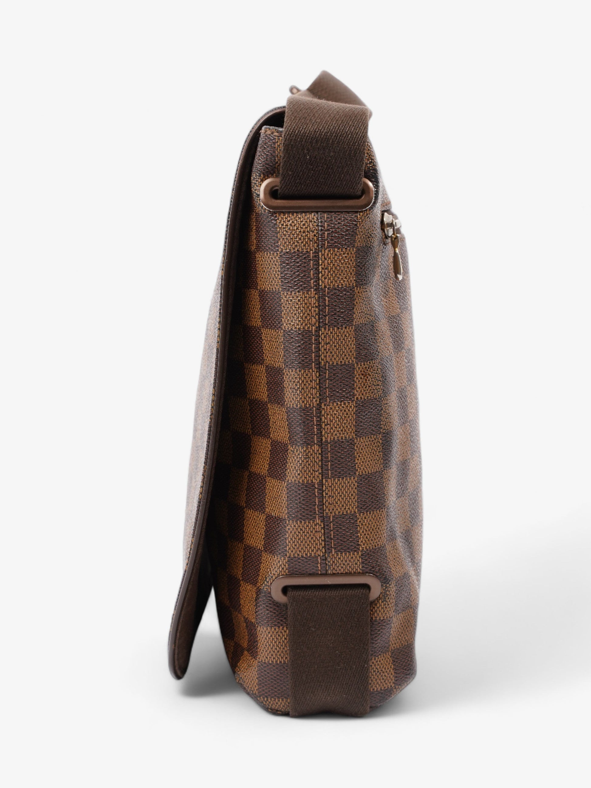Louis Vuitton Brooklyn Ebene Coated MM Damier Canvas Coated Canvas Apparel