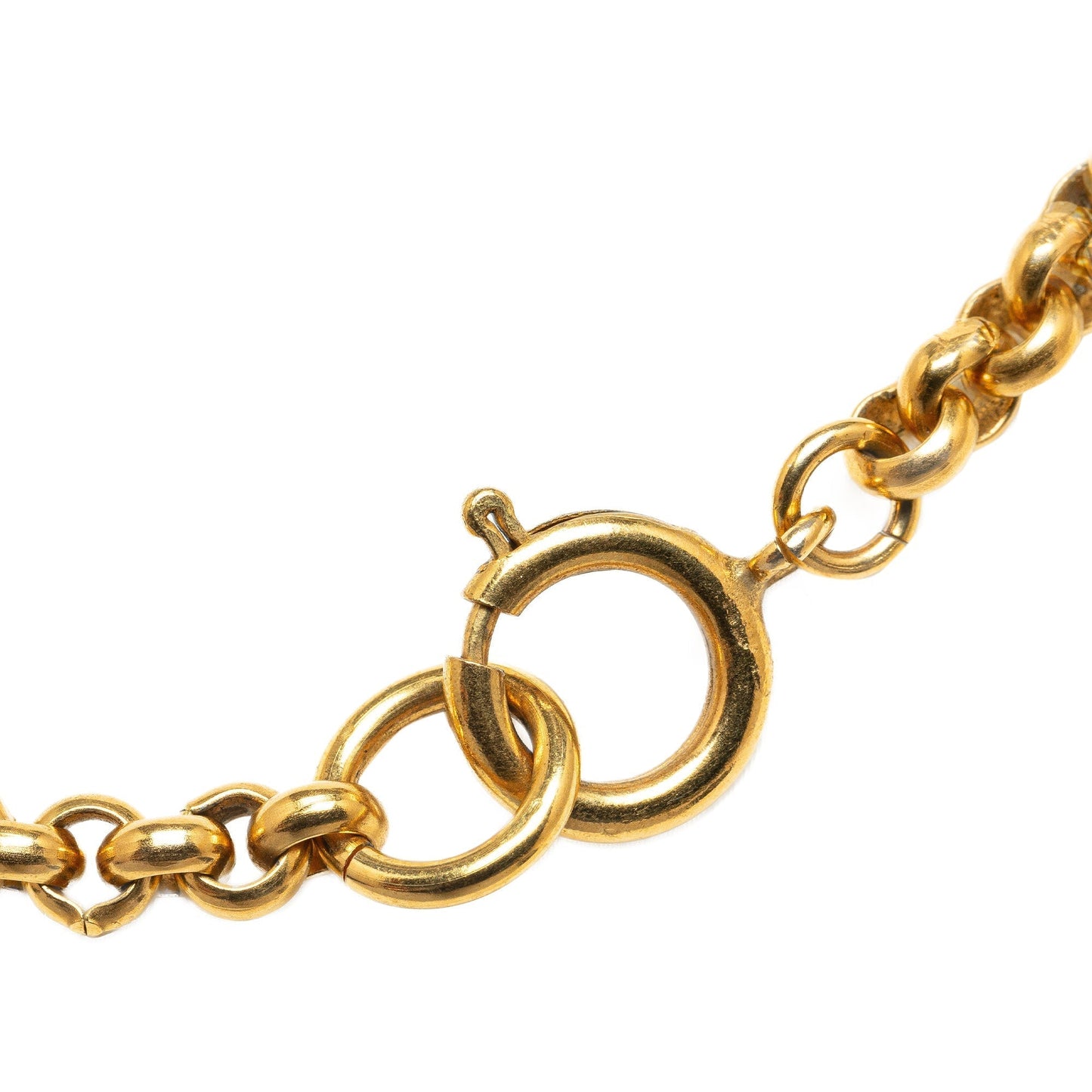 CHANEL CC Pendant Necklace Costume Necklace