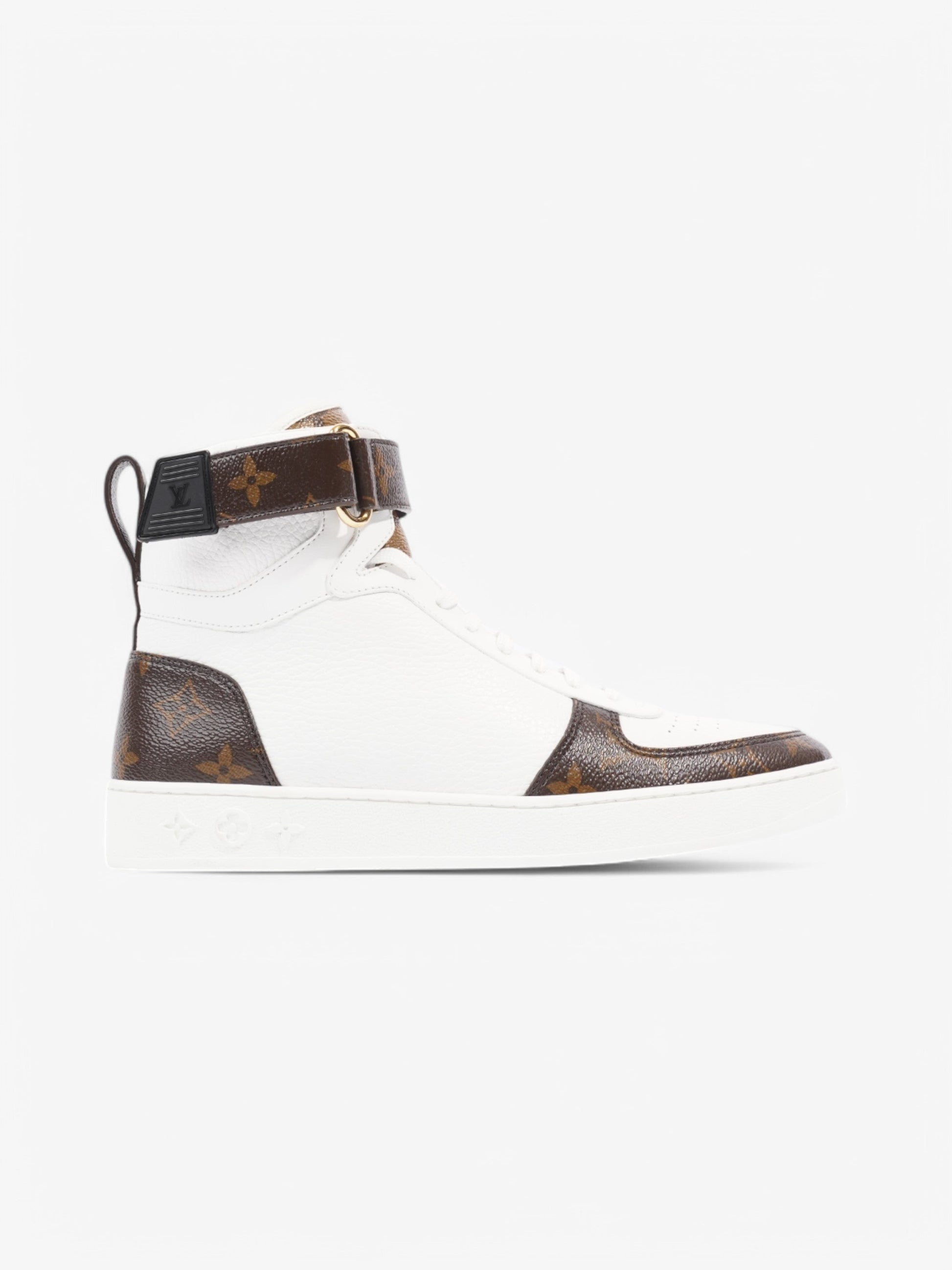Louis Vuitton Boombox High-tops EU 38.5 UK Monogram Leather White Handbag